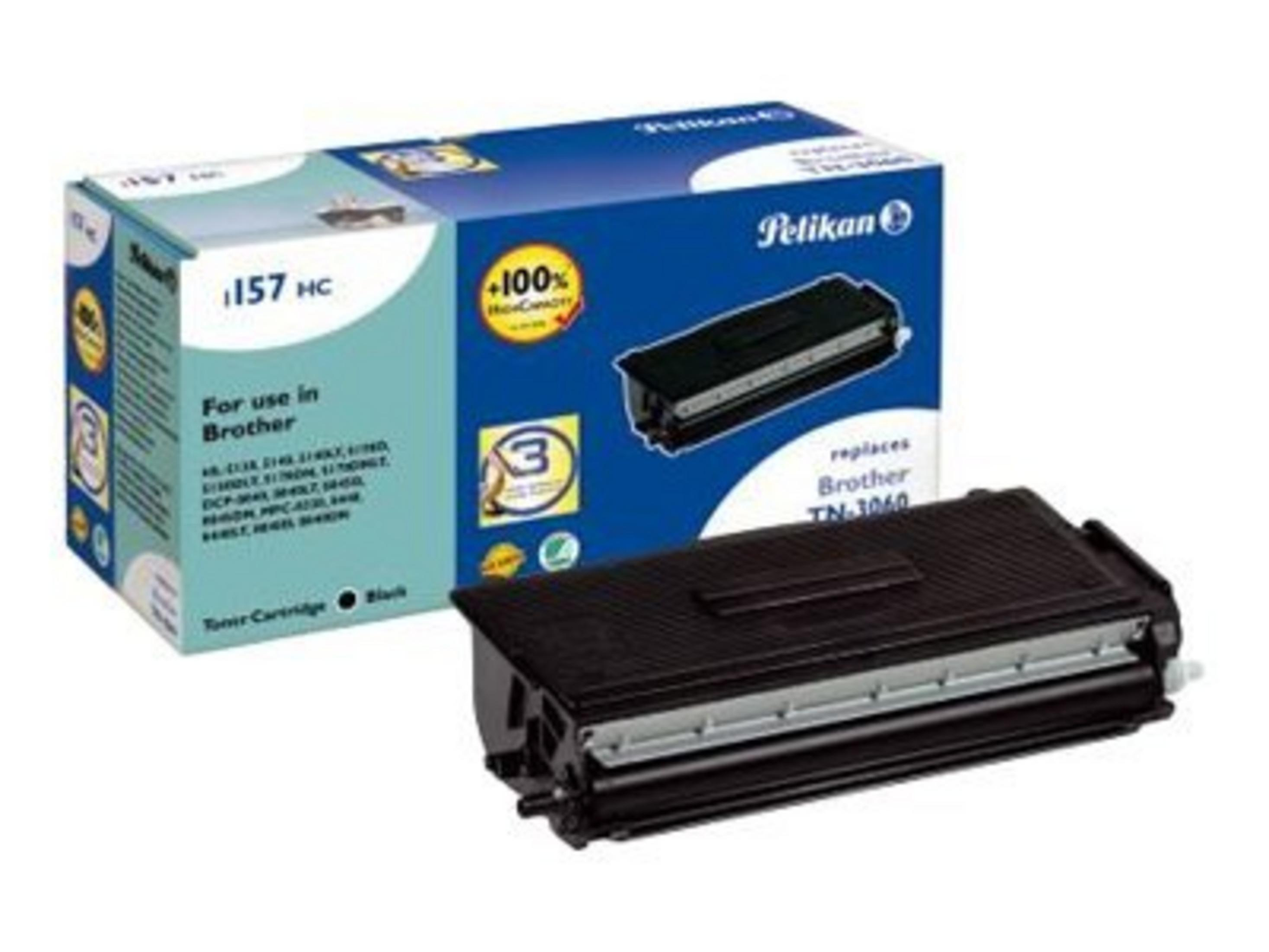 Cartuccia toner Pelikan 1157 HC per Brother TN-3060, nero.