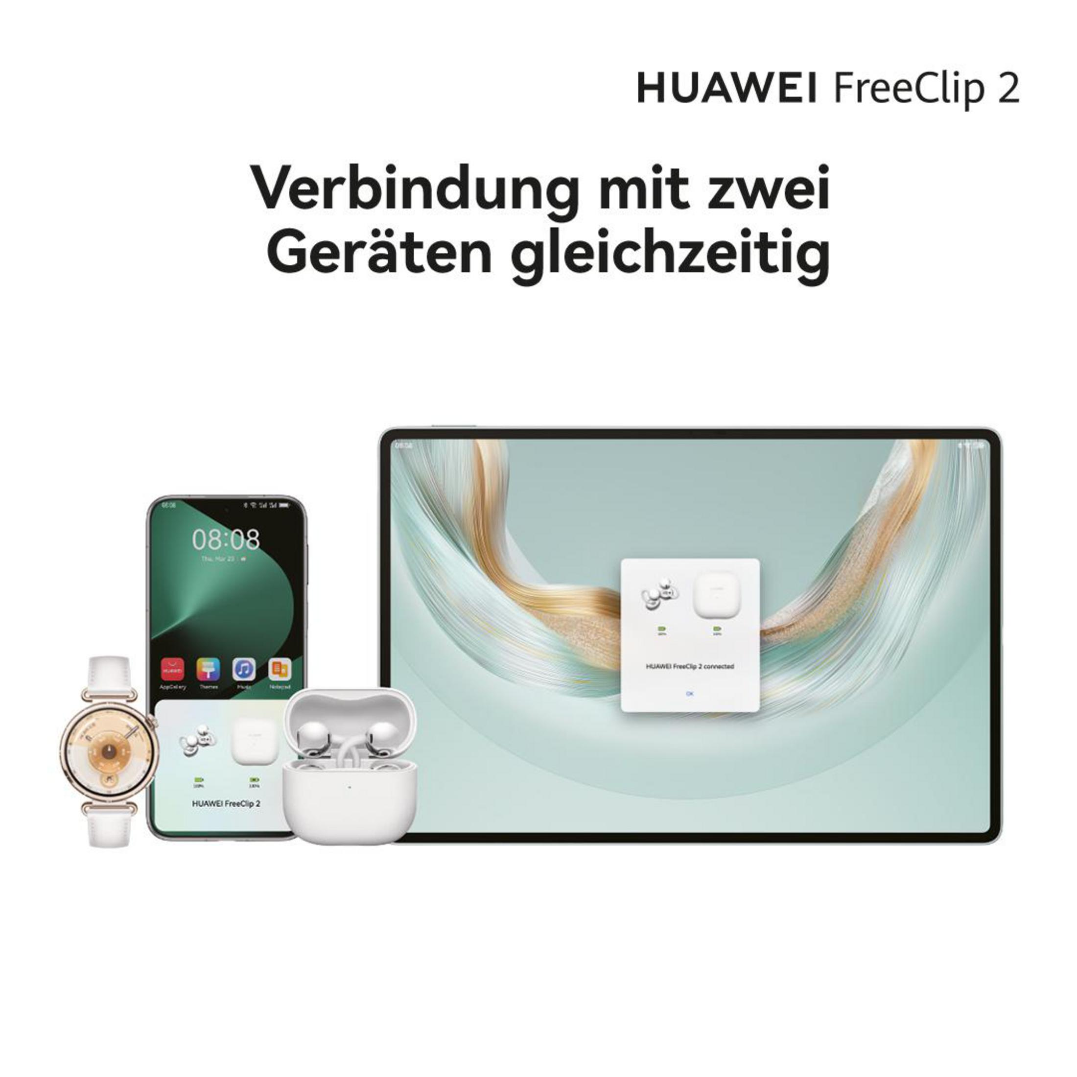 Smartphone, smartwatch y auriculares conectados a una tablet.