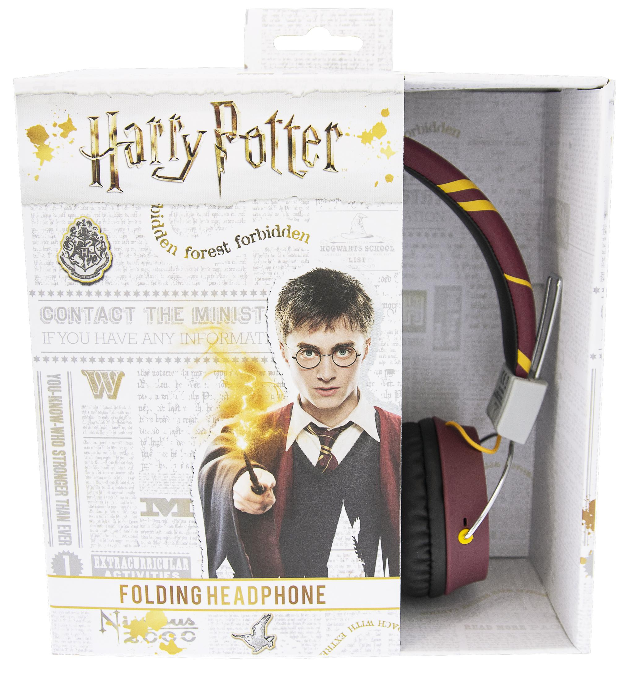Harry Potter Kopfhörer mit Harry-Potter-Motiv und Harry Potter auf der Verpackung.