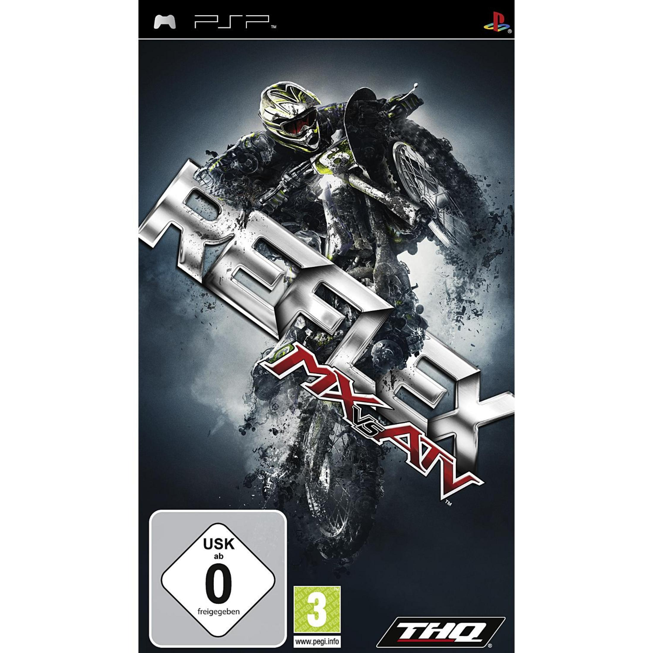 Ein Motorradfahrer in voller Montur fährt ein Motorrad, das Titelbild des Spiels.