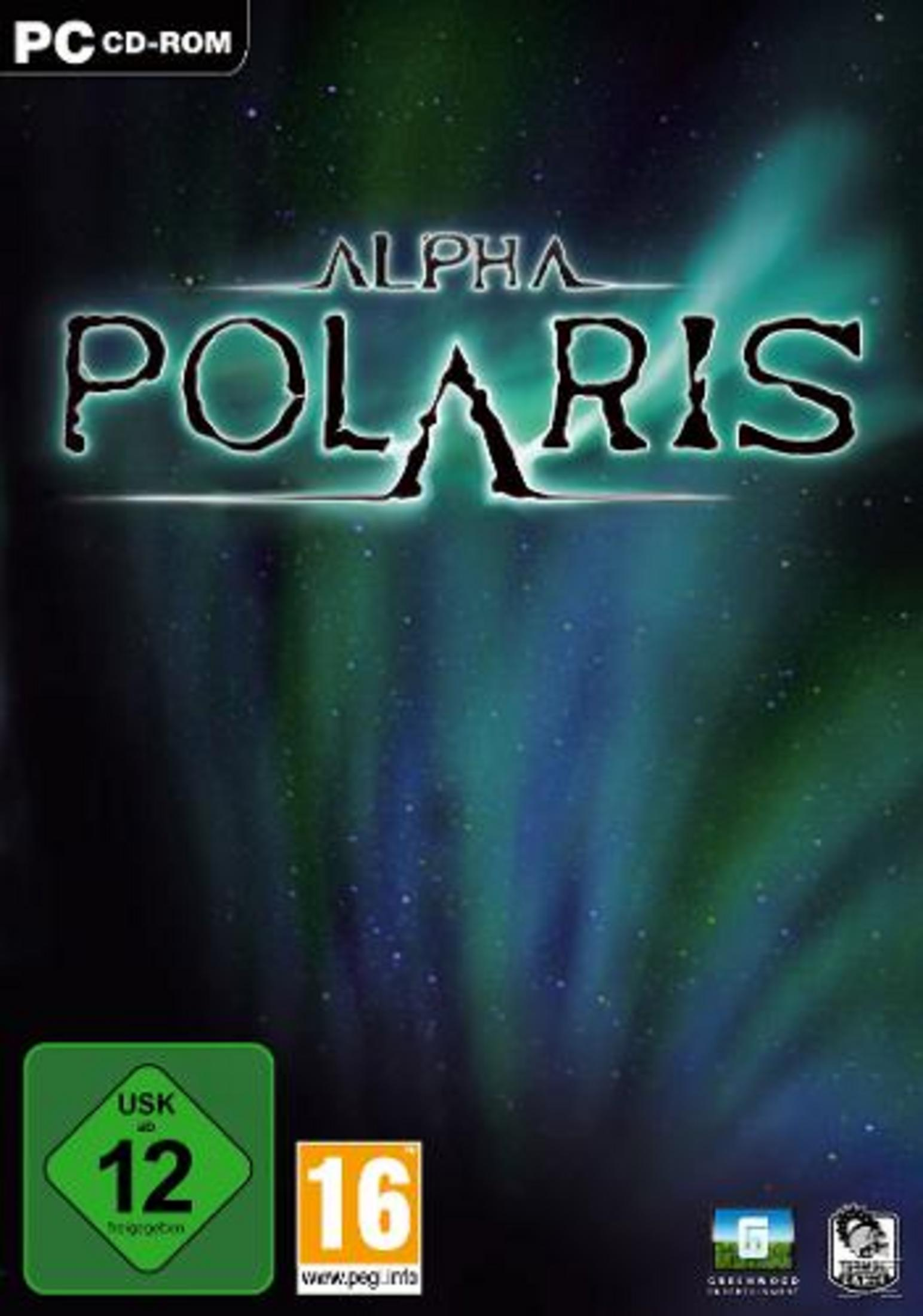 PC CD-ROM Spiel "Alpha Polaris" mit USK 12 und 16 Altersfreigabe.