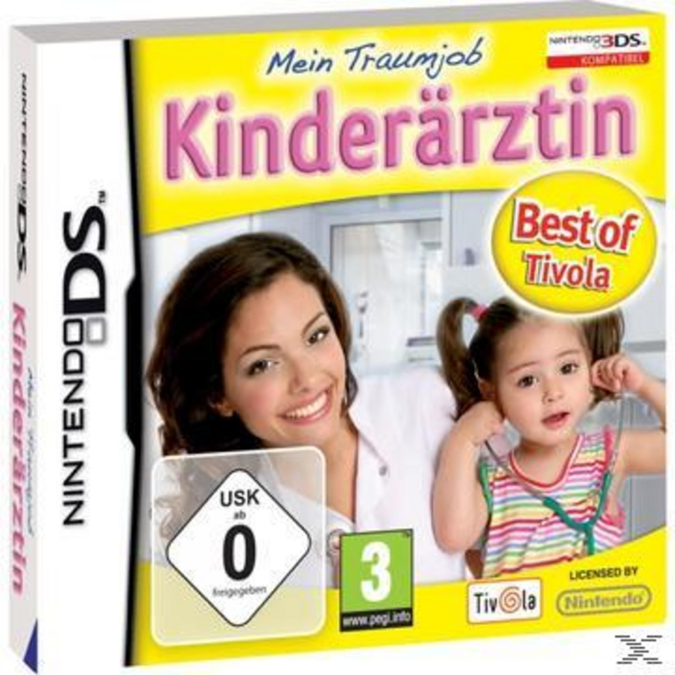 Spiel "Mein Traumjob Kinderärztin" für Nintendo DS mit Frau und Kind.
