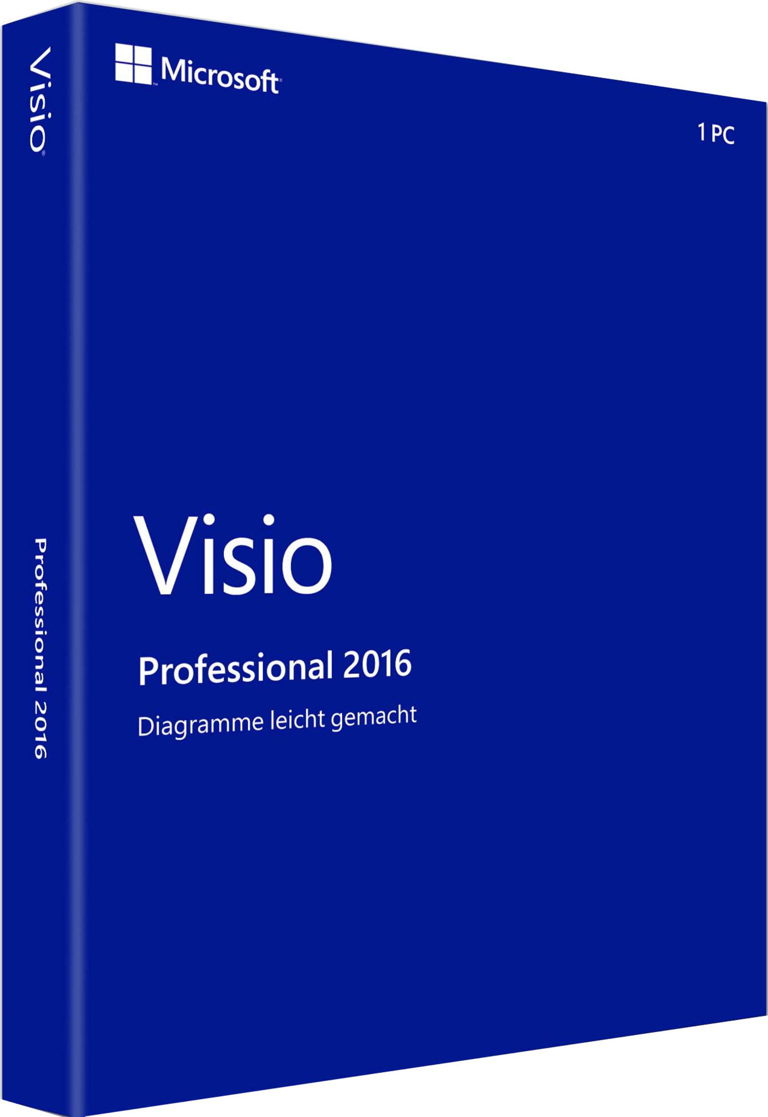 Microsoft Visio Professional 2016 Box