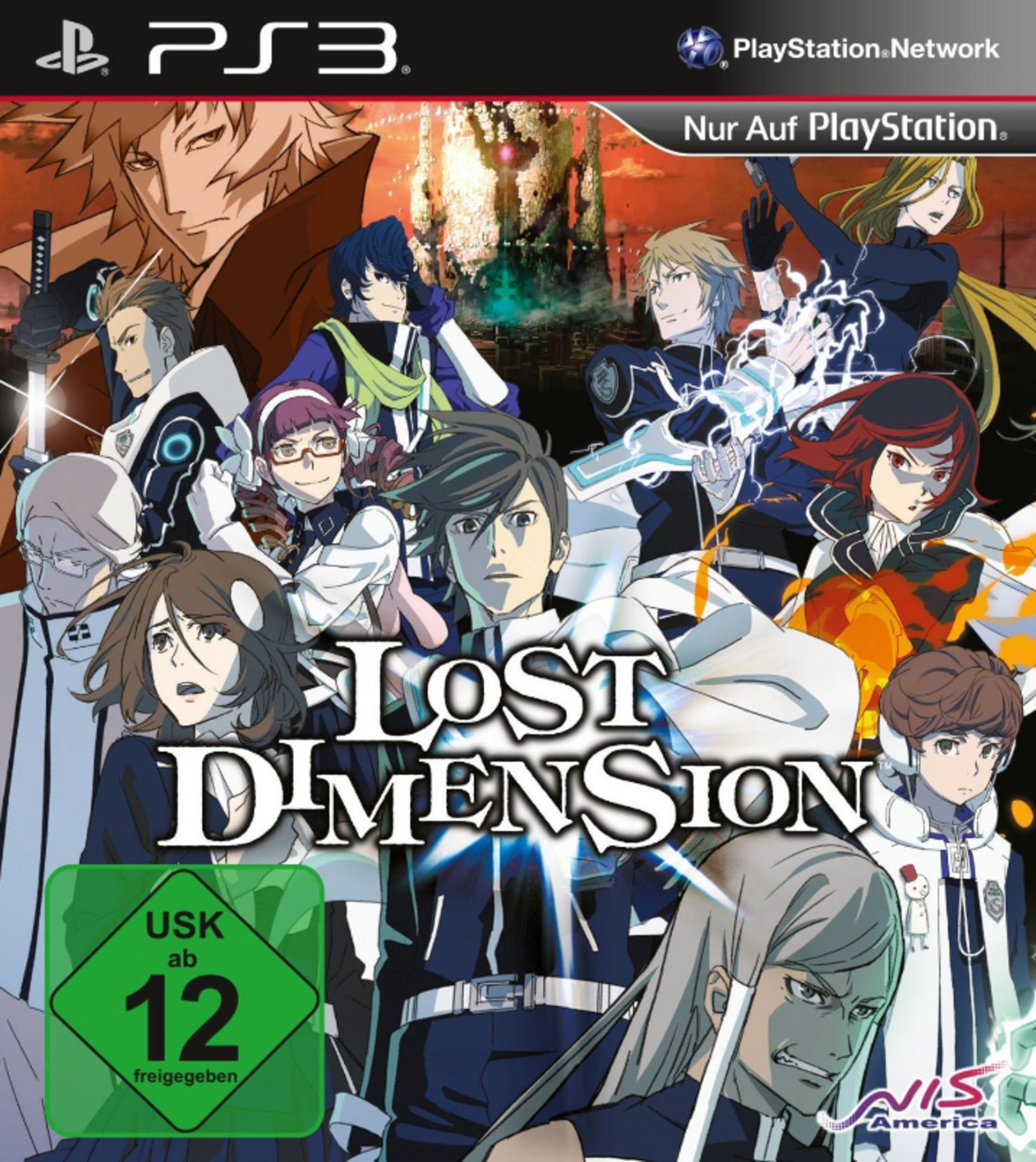 Anime-Charaktere posieren vor einer Burg; PS3-Logo oben links.