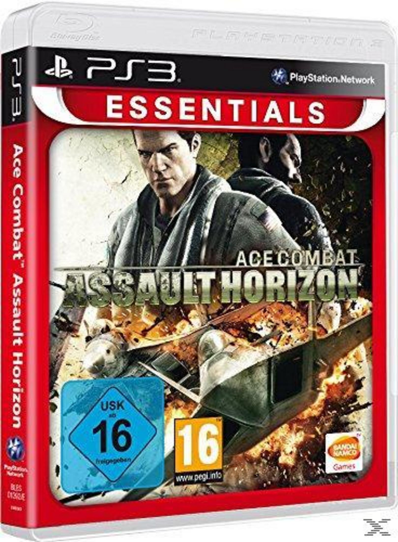 PlayStation 3 Spielhülle: Ace Combat Assault Horizon, USK 16.