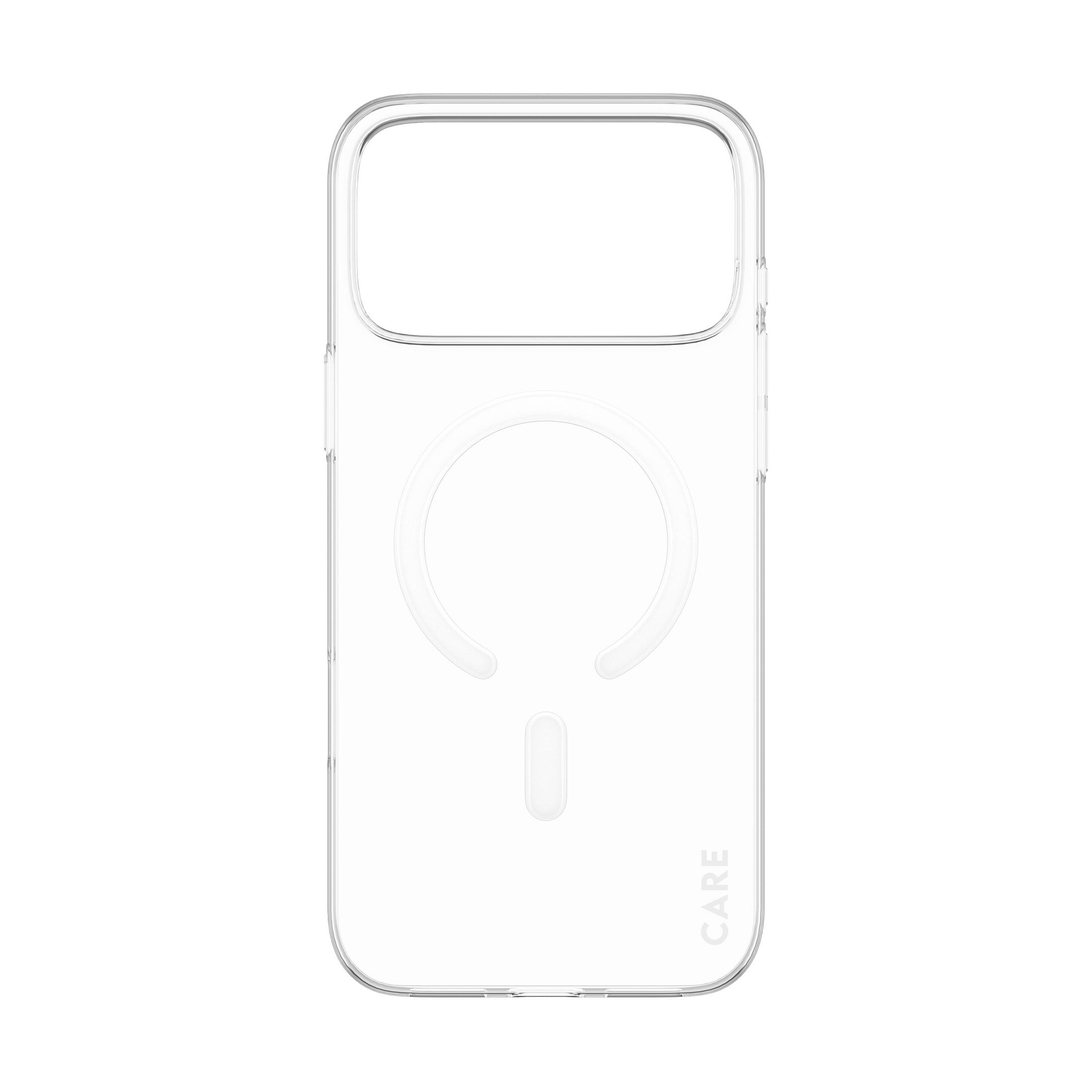 Transparente Handyhülle mit Magnetring und 