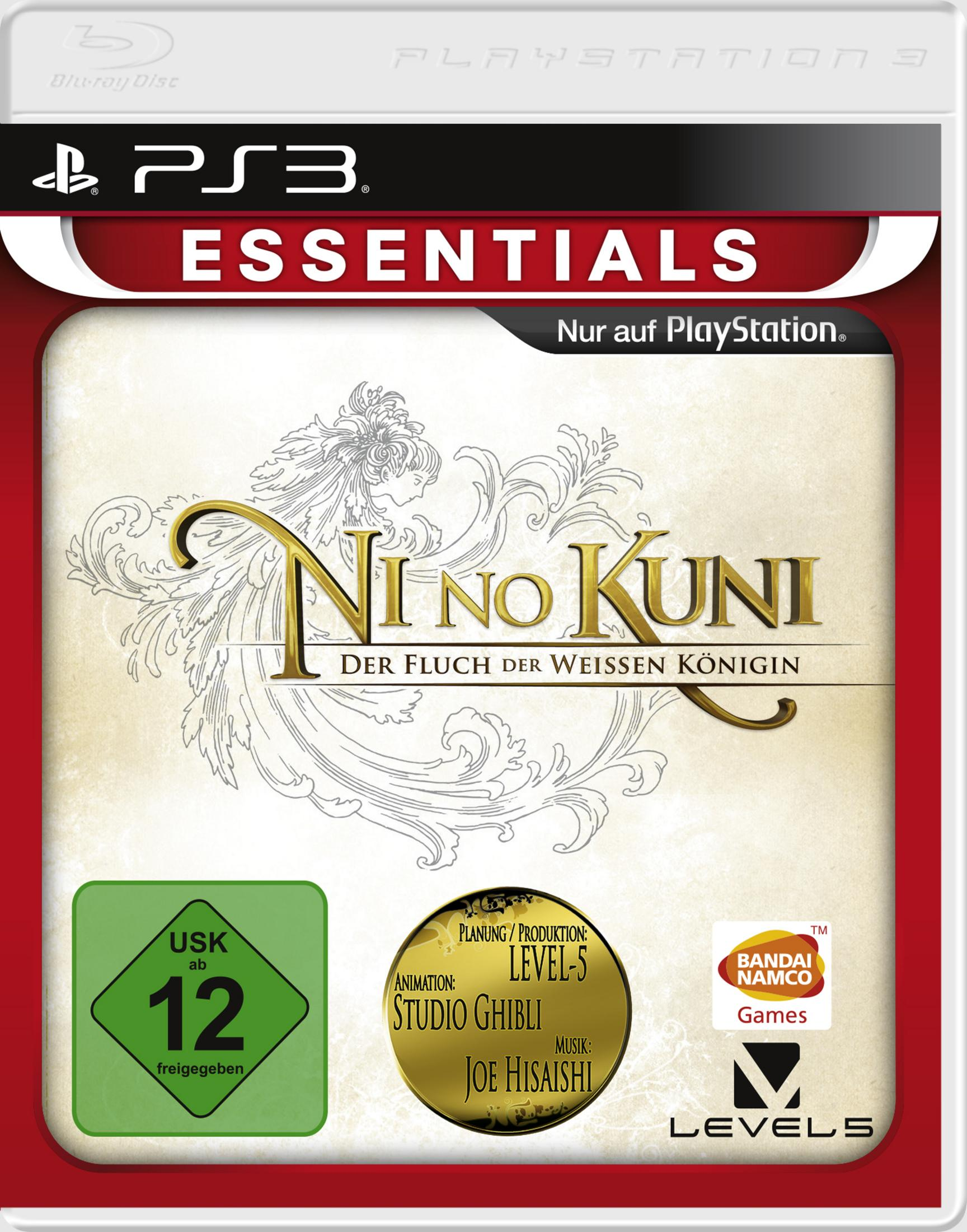 PlayStation 3 Spiel "Ni no Kuni: Der Fluch der weißen Königin" Essentials.