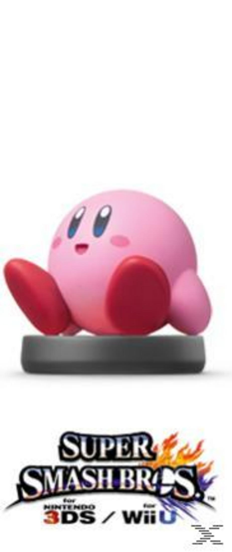 Pinker Kirby amiibo von Super Smash Bros. für 3DS/Wii U.