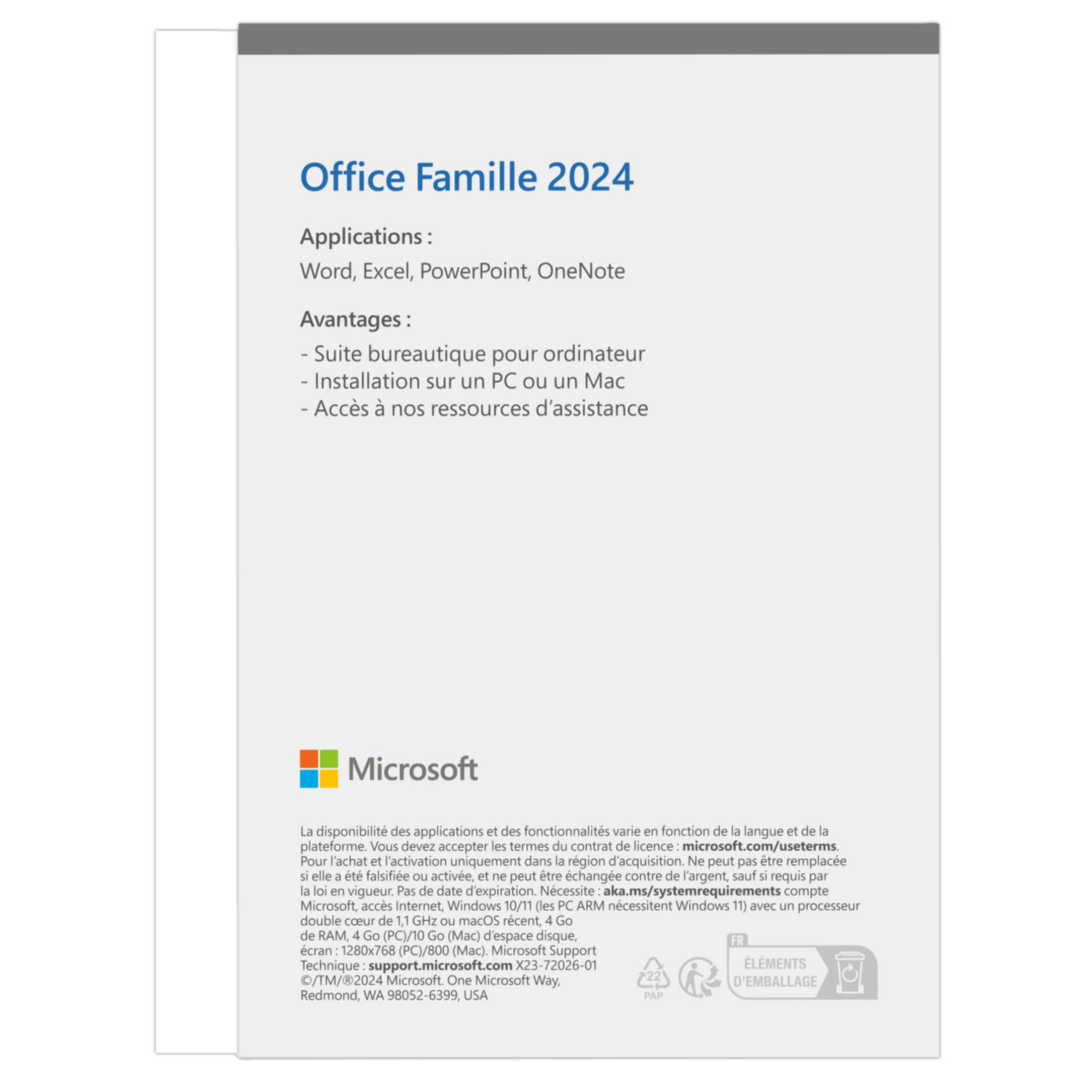 Microsoft Office Home 2024 Produktinfo: Anwendungen, Vorteile und Systemanforderungen.