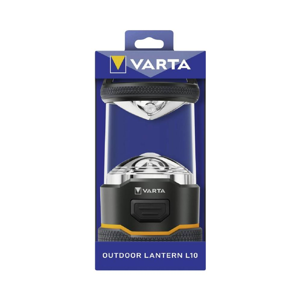 Varta Outdoor Laterne L10 in Verpackung.