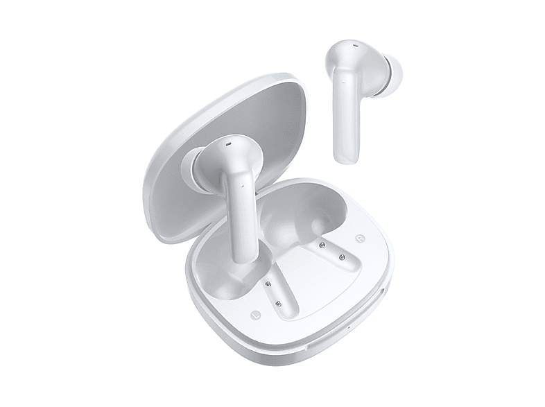Qcy T13 Pro 6.0 - 50 dB Anc 4 Mics. ENC IPX4- 0.045 sn. Çift Cihaz Bluetooth Kulaklık Beyaz