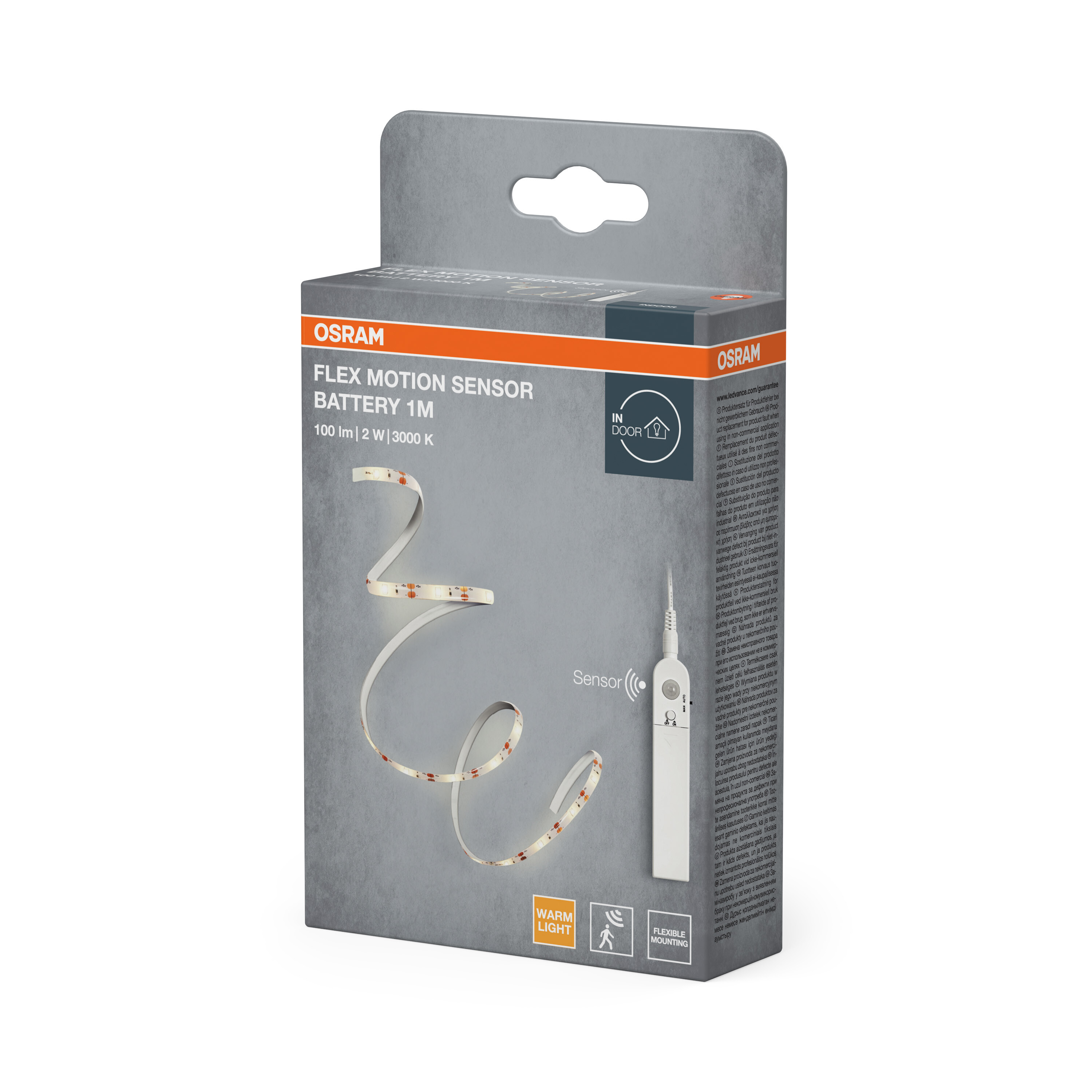 Osram Flex Motion Sensor Batterie 1M LED-Lichtleiste mit Bewegungssensor.