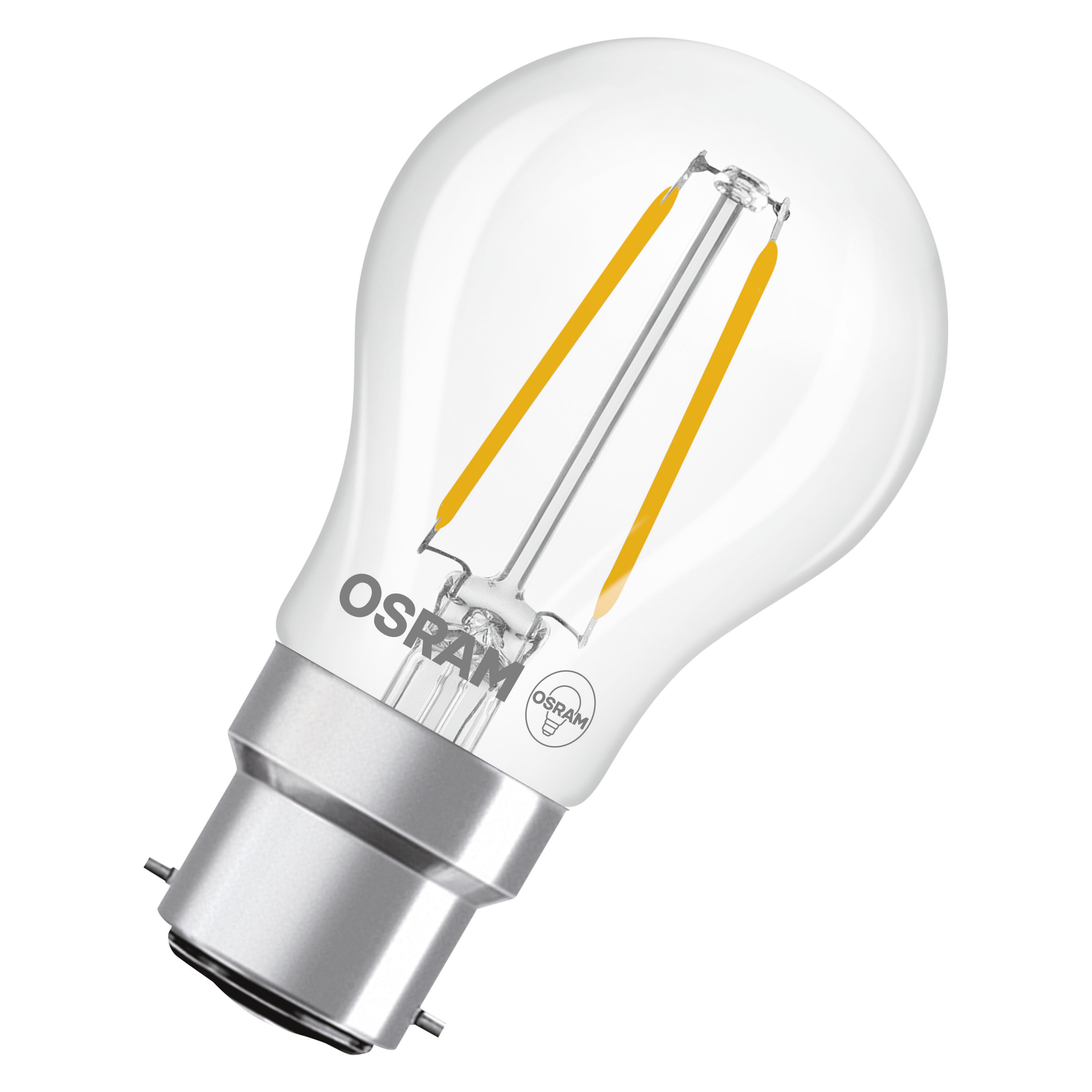 OSRAM LED Star Classic P 25 Filament 1.8W 827 Clear B22d LIGHT_BULB ...
