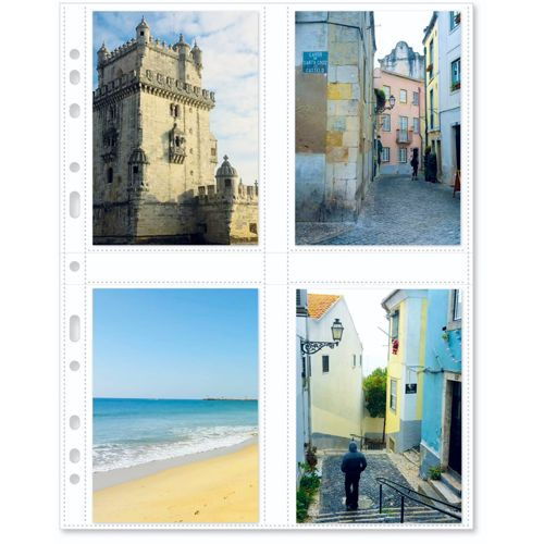 Ein Turm am Wasser, eine Gasse, ein Strand und eine bunte Straße.