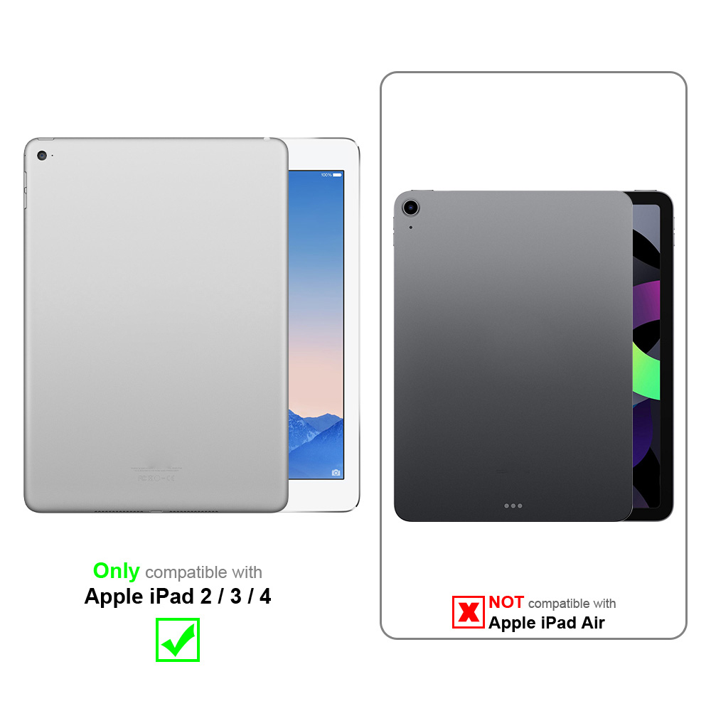 iPad argento e grigio, informazioni sulla compatibilità.