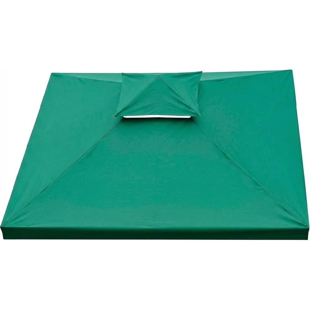 Copertura verde per tetto gazebo con finestra di ventilazione in alto.