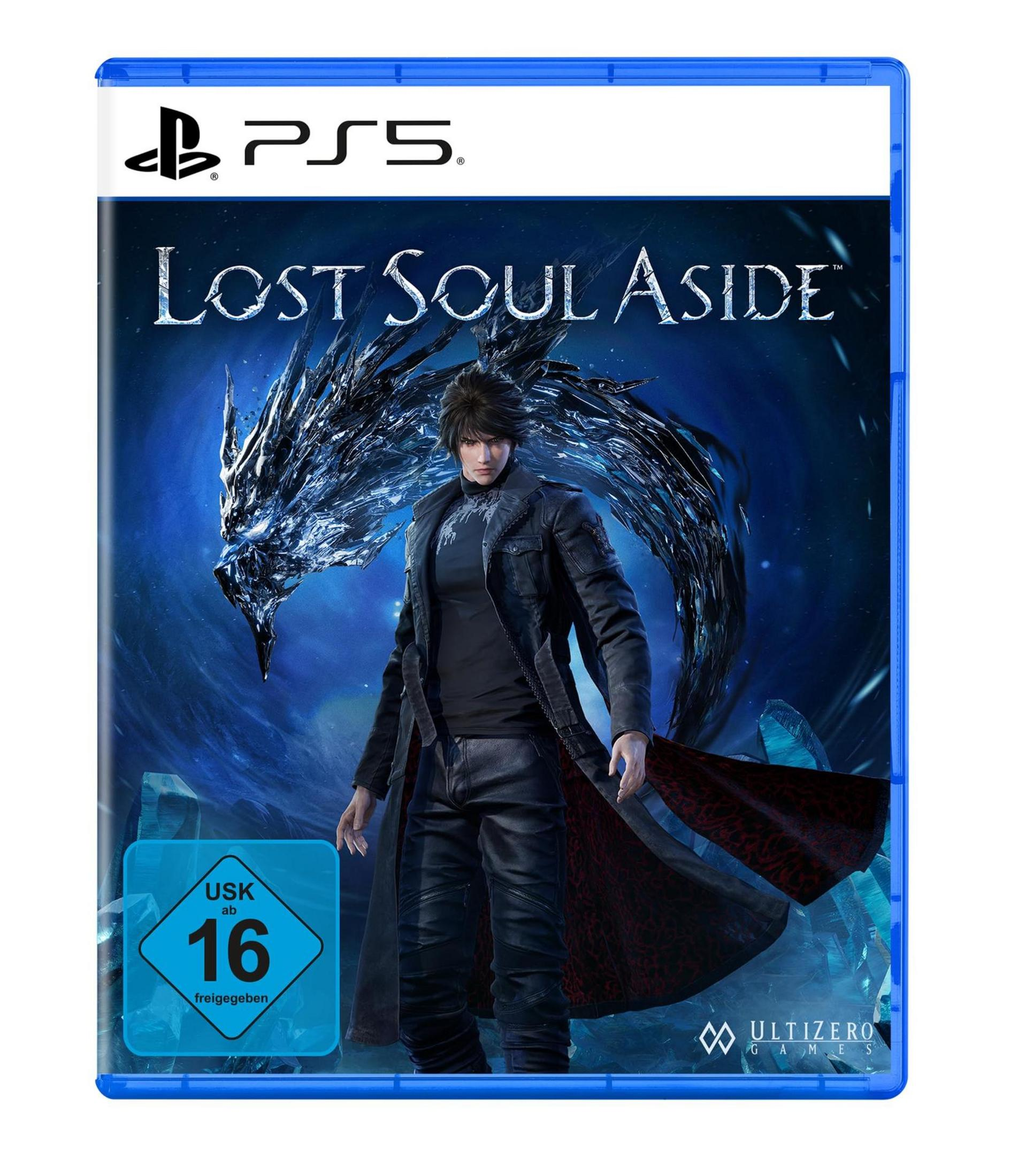 Custodia PS5 con uomo e mostro, classificazione USK 16.