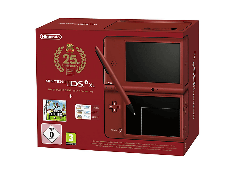 NINTENDO 1871469 DSI XL PACK RED LIMITIERTE JUBIL.ED. | MediaMarkt