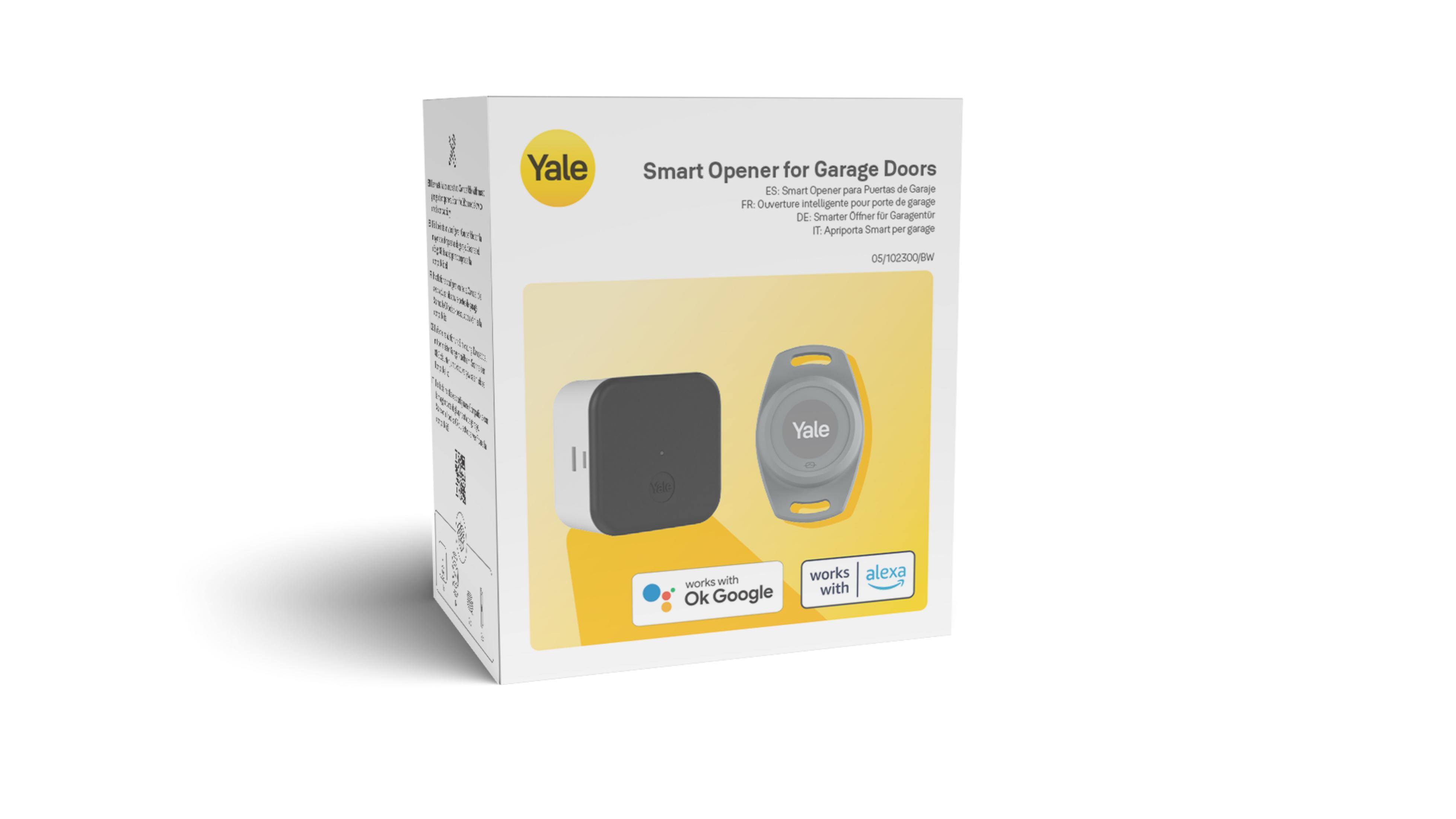 Yale Apriporta Smart per Garage con portachiavi e hub.