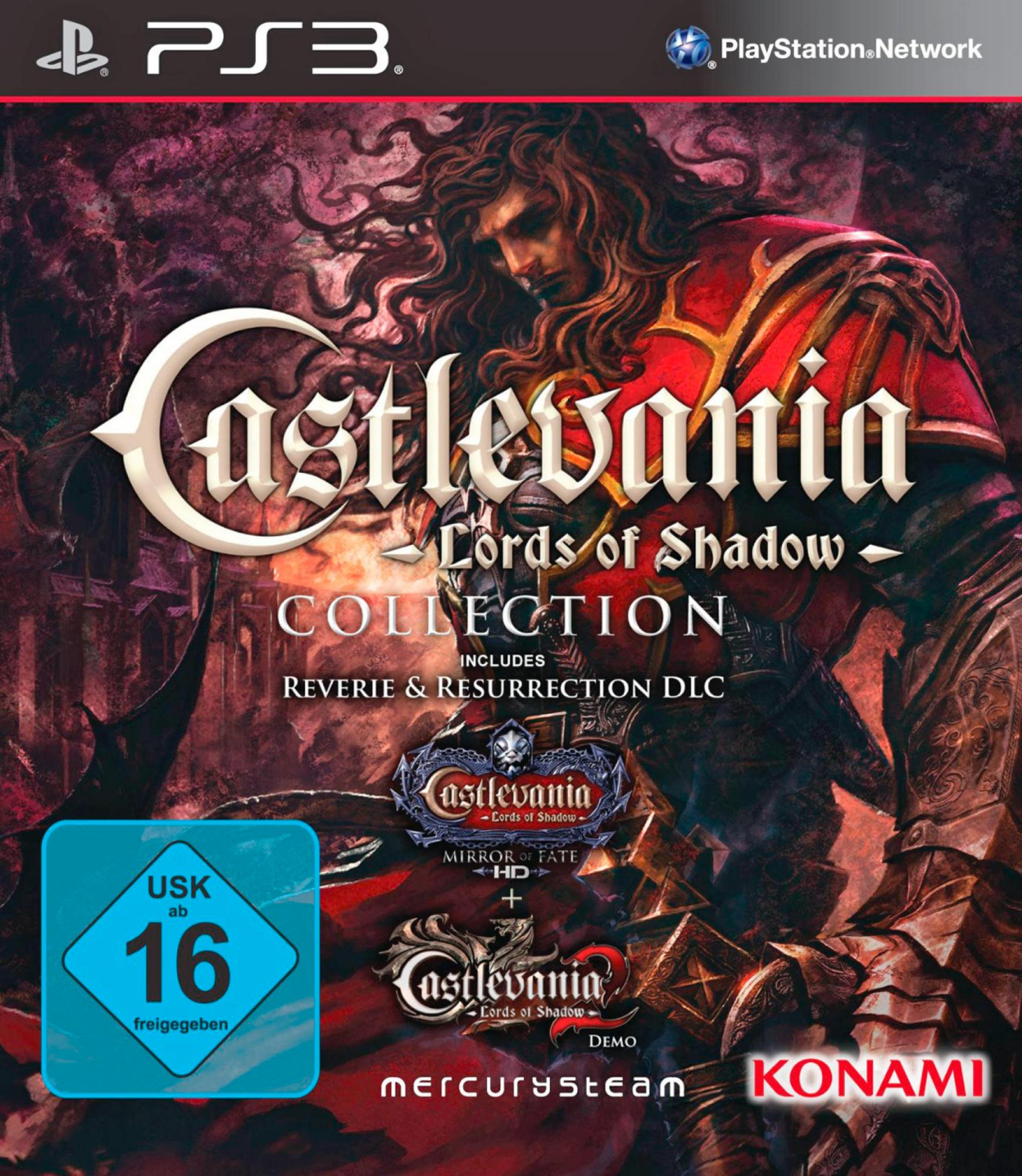 Cover von Castlevania Lords of Shadow Collection für PS3 mit Gabriel Belmont.