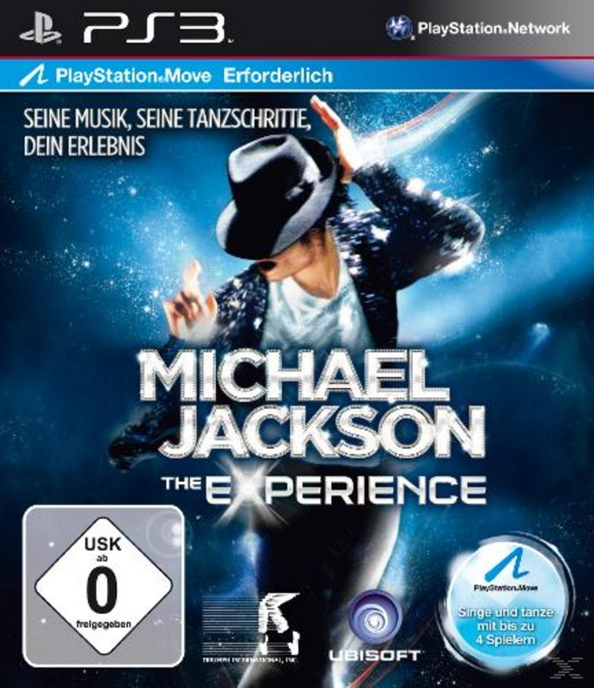 Michael Jackson The Experience PS3 Cover. Mann im Hut tanzt.