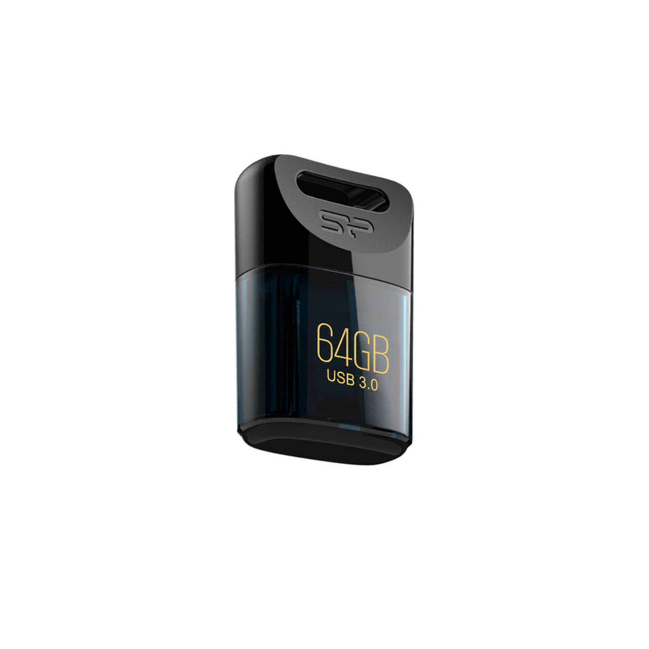 Piccola unità USB nera da 64 GB e USB 3.0.