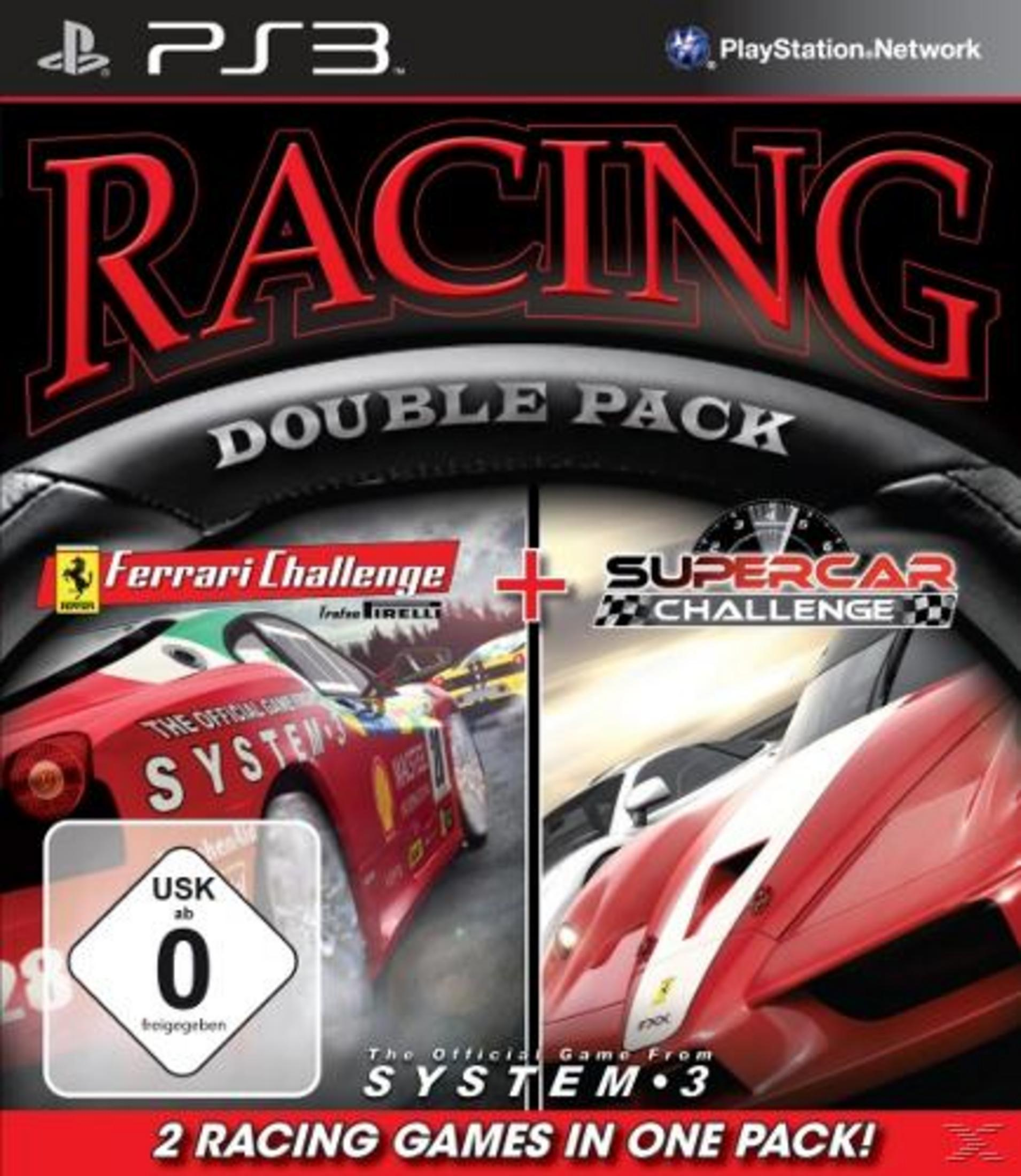 PS3 Racing Double Pack: Ferrari Challenge und Supercar Challenge.