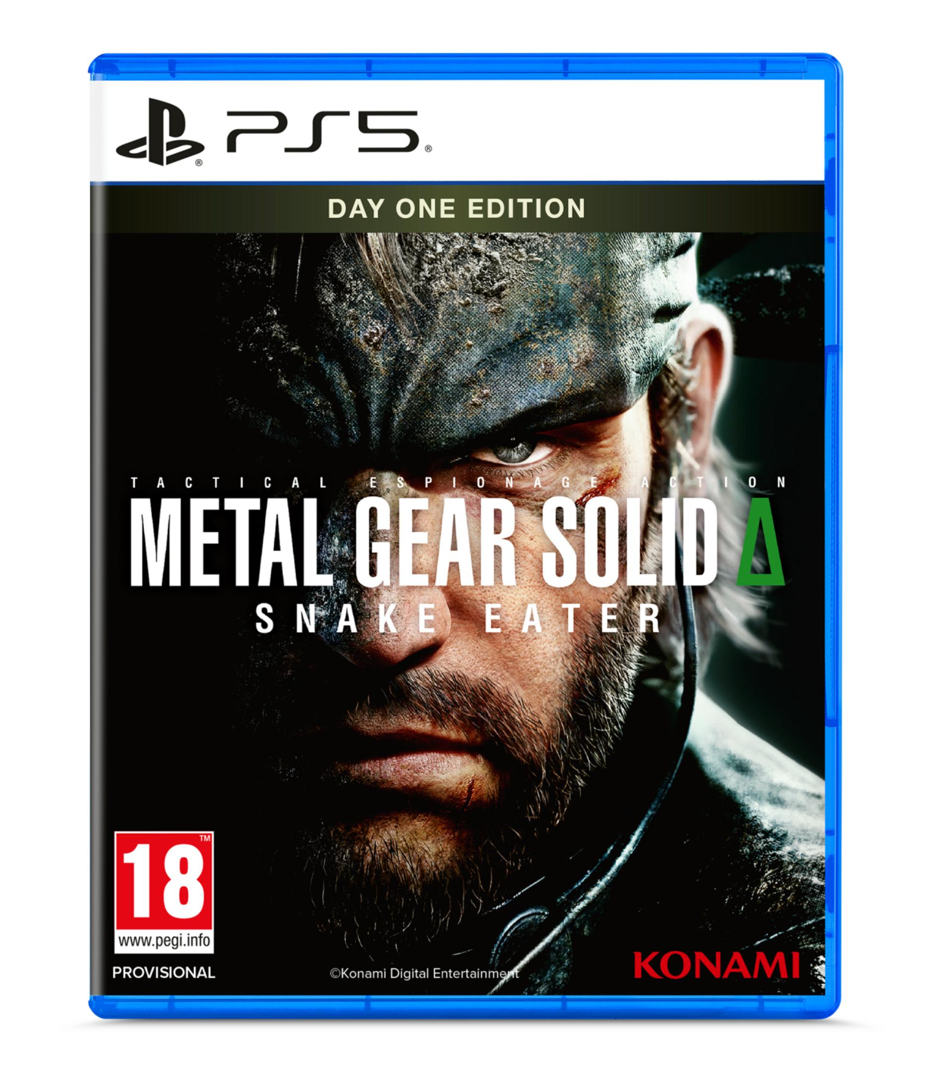 Custodia PS5 Metal Gear Solid: Snake Eater, Edizione Day One, rating 18.