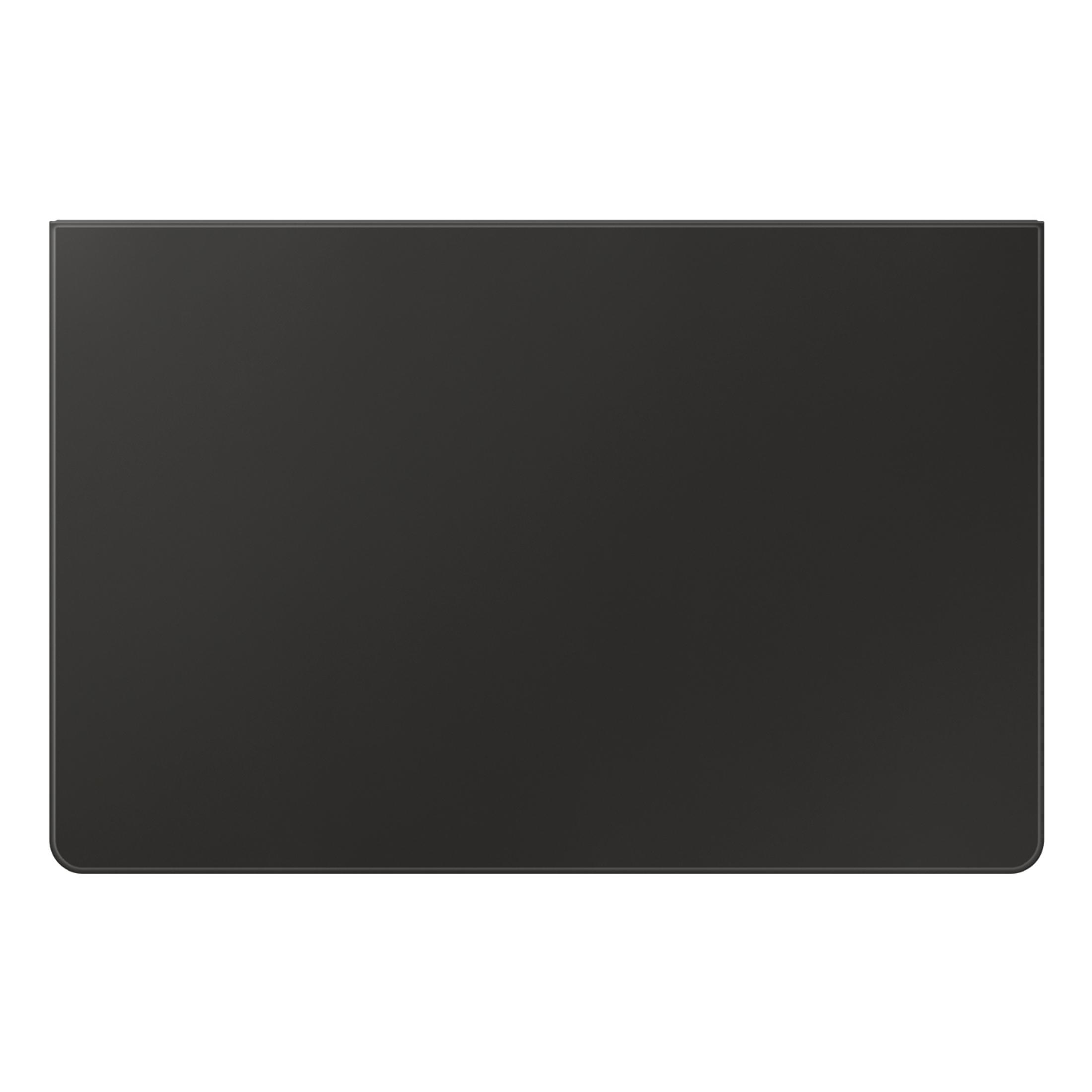 Un objeto rectangular oscuro con esquinas redondeadas sobre fondo blanco.