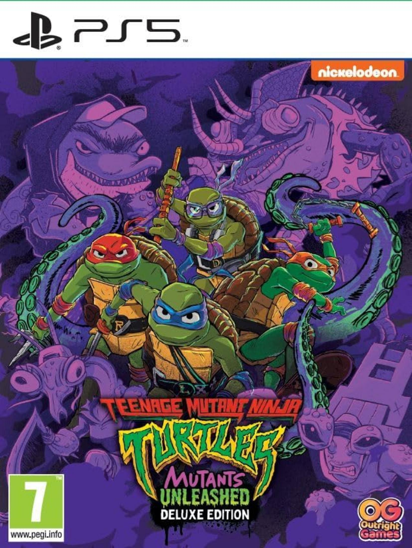 Le Tartarughe Ninja Mutanti Adolescenti sono presenti sulla copertina del gioco "Mutants Unleashed".