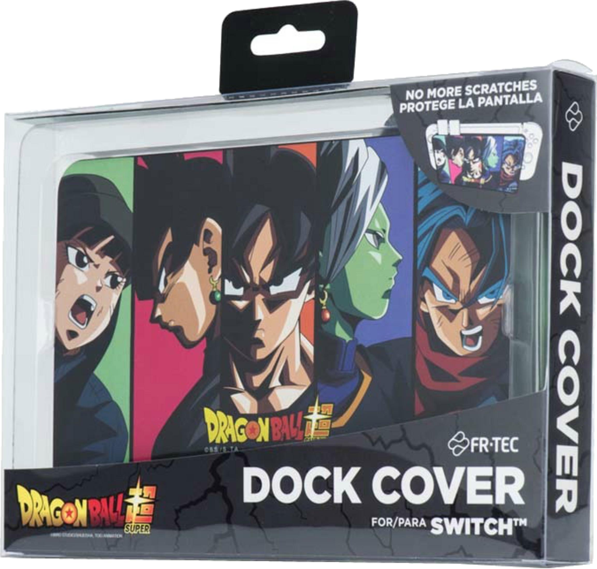 Funda para Dock de Dragon Ball Z para Nintendo Switch con personajes.