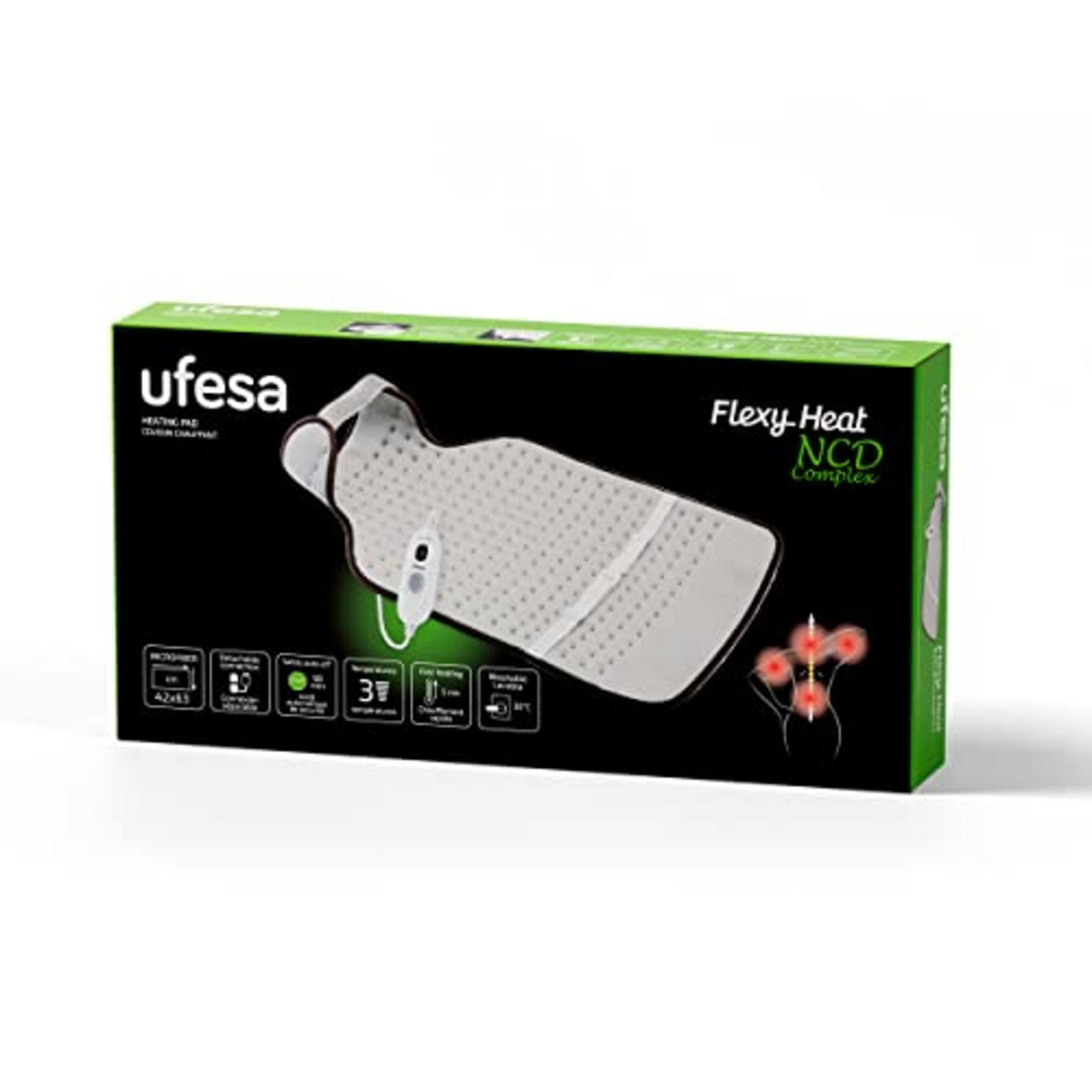 Confezione Ufesa Flexy-Heat NCD Complex per termoforo con immagine prodotto.