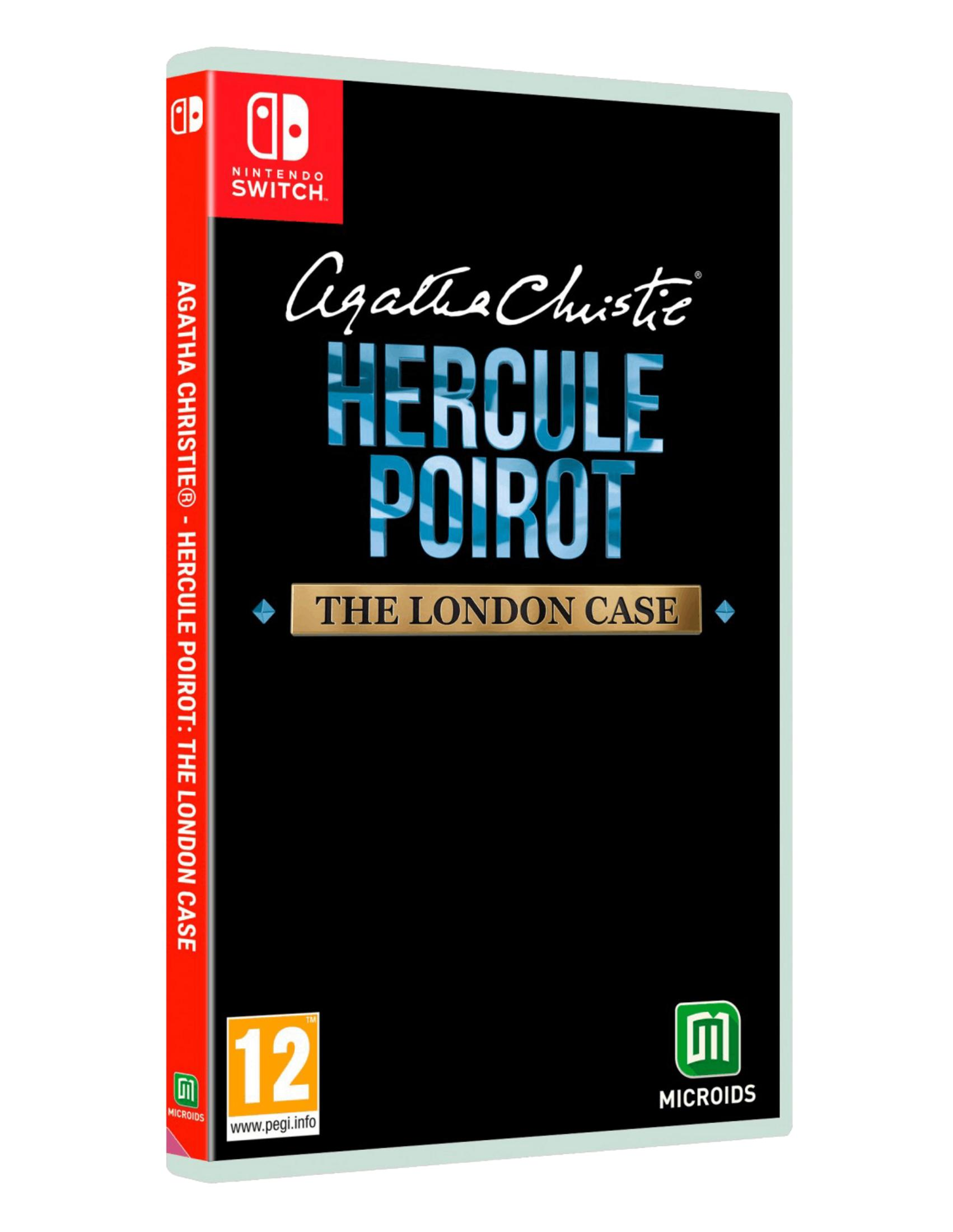 Custodia Nintendo Switch per Agatha Christie Hercule Poirot: The London Case.