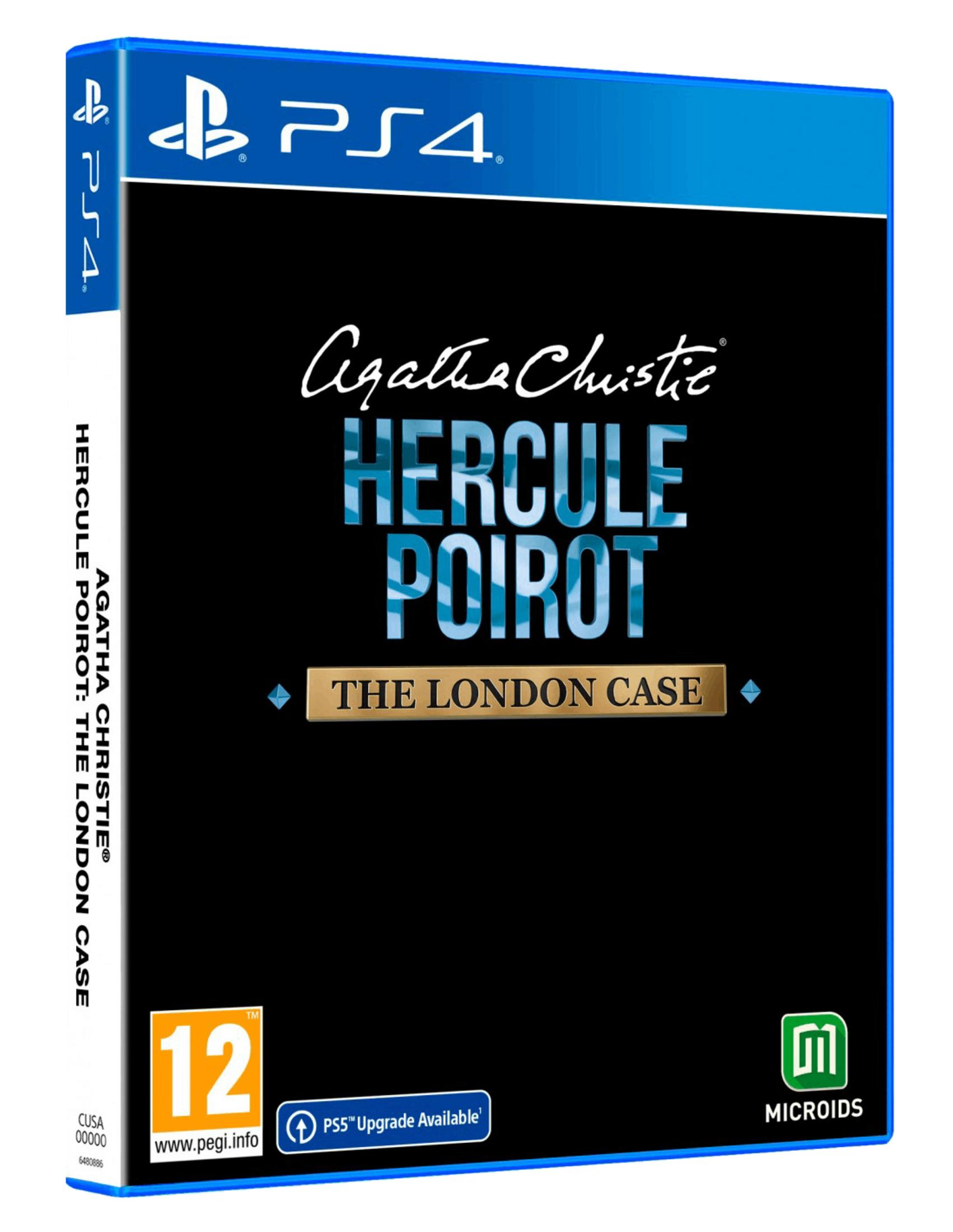 Custodia gioco PS4 'Agatha Christie: Hercule Poirot - The London Case', PEGI 12.