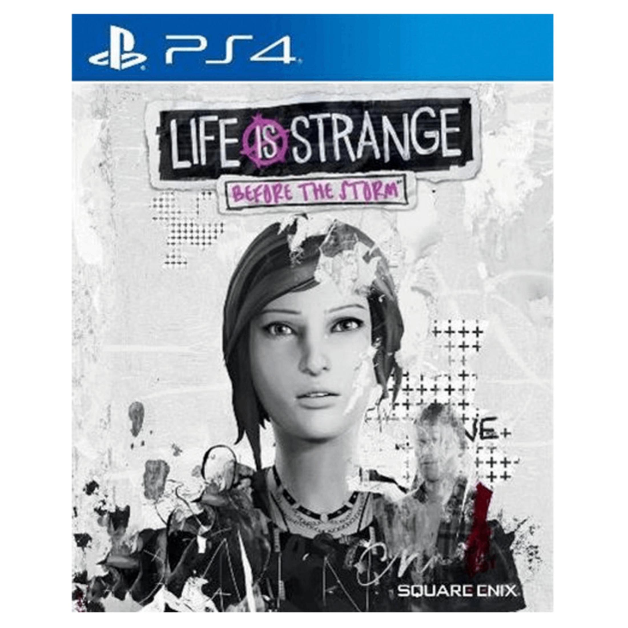 Copertina gioco PS4: "Life is Strange: Before the Storm" presenta il volto di Chloe Price.