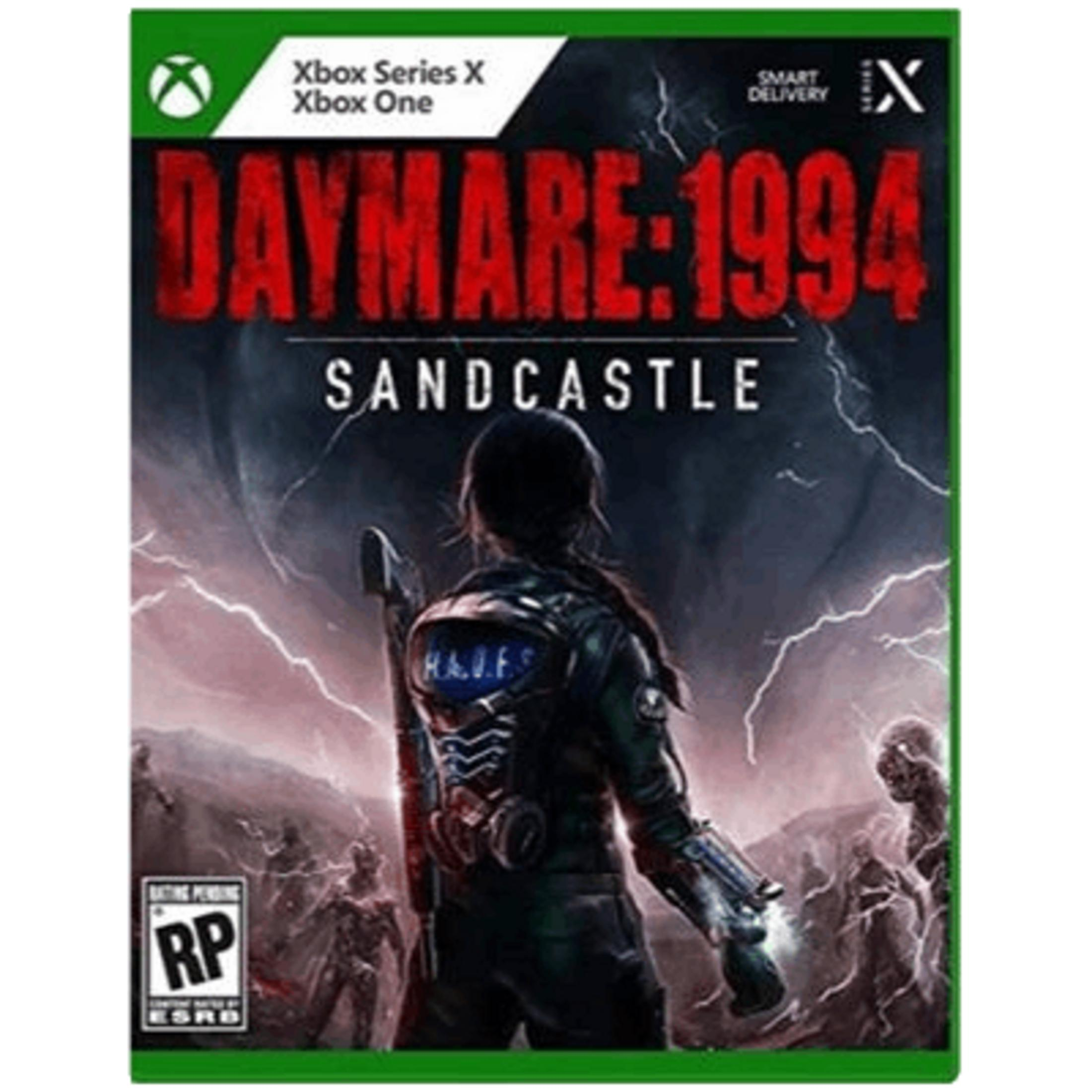 Copertina Xbox Daymare: 1994 Sandcastle. Donna, mostri, fulmini.