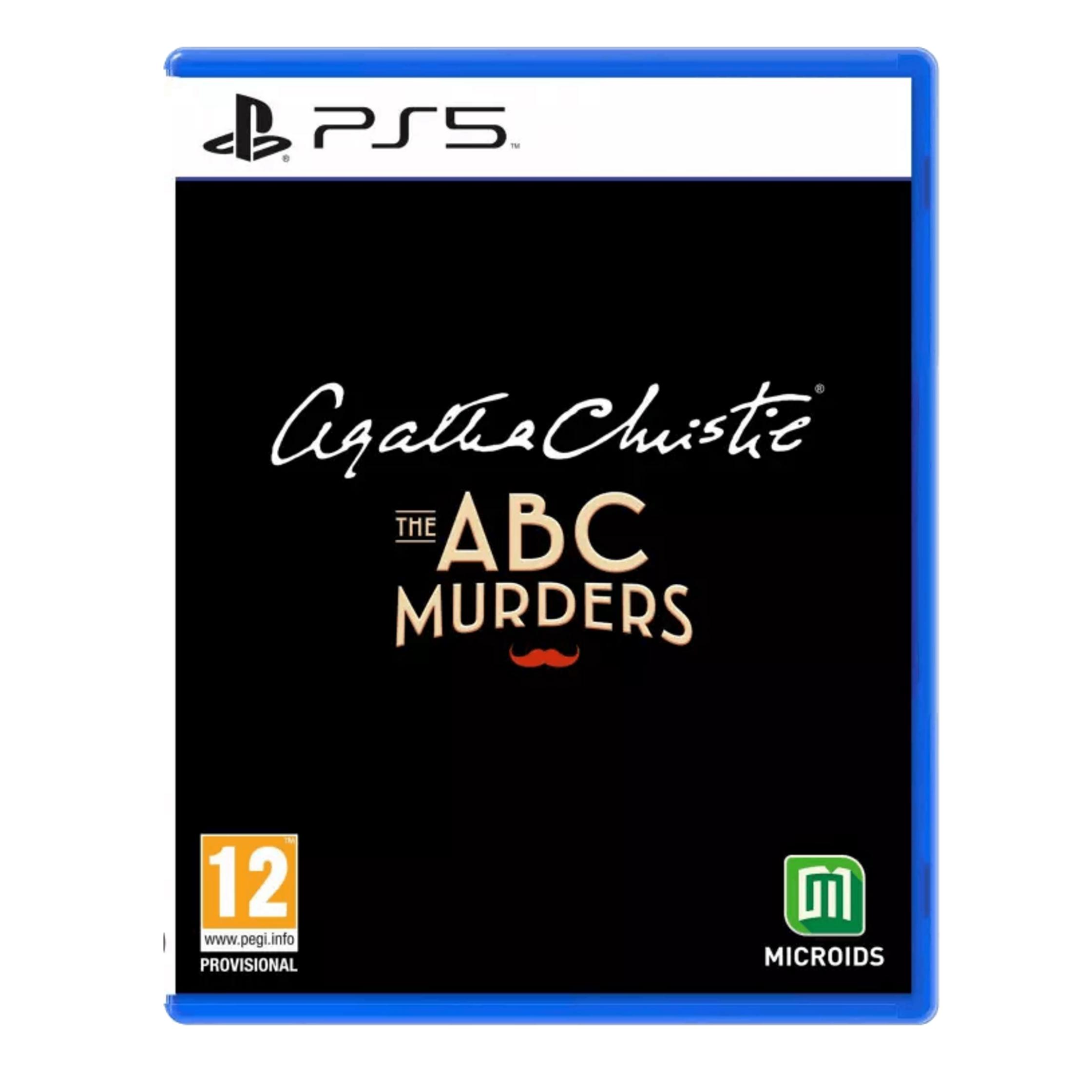 Custodia gioco PS5 per Agatha Christie The ABC Murders, rating 12.