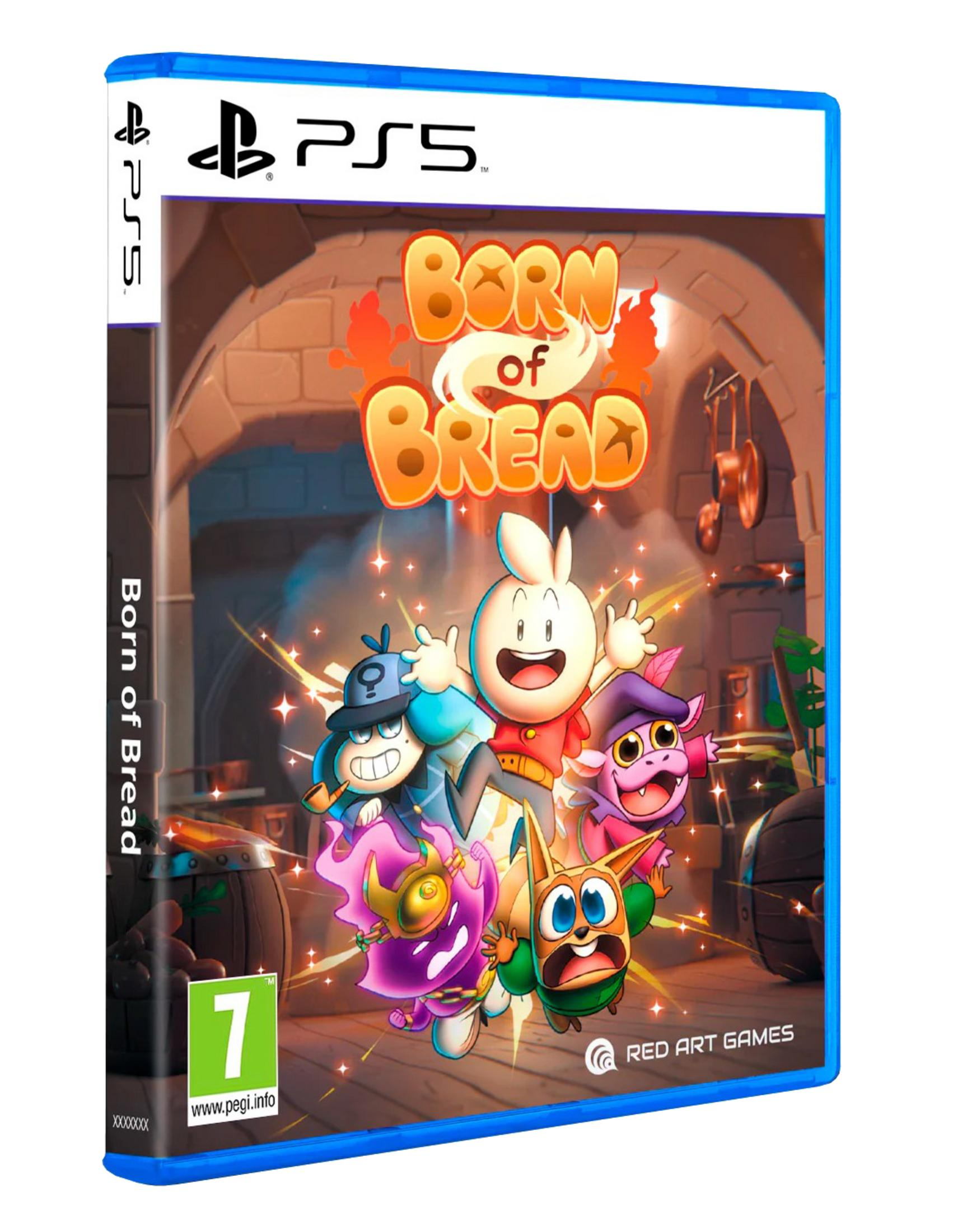 Copertina gioco PS5 con personaggi colorati dei cartoni animati in cucina.