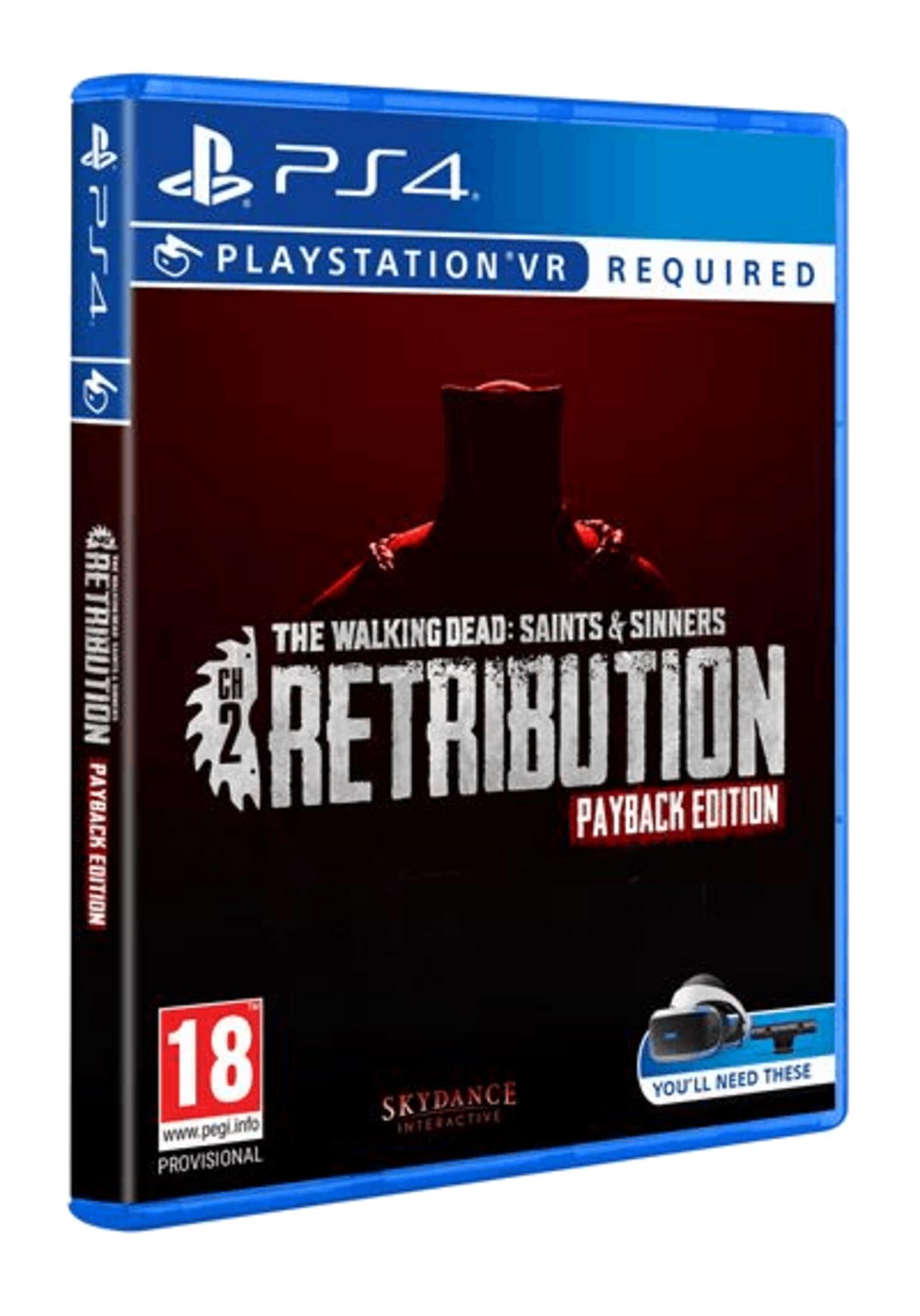 Custodia gioco PS4 per The Walking Dead: Retribution, VR richiesta, rating 18.