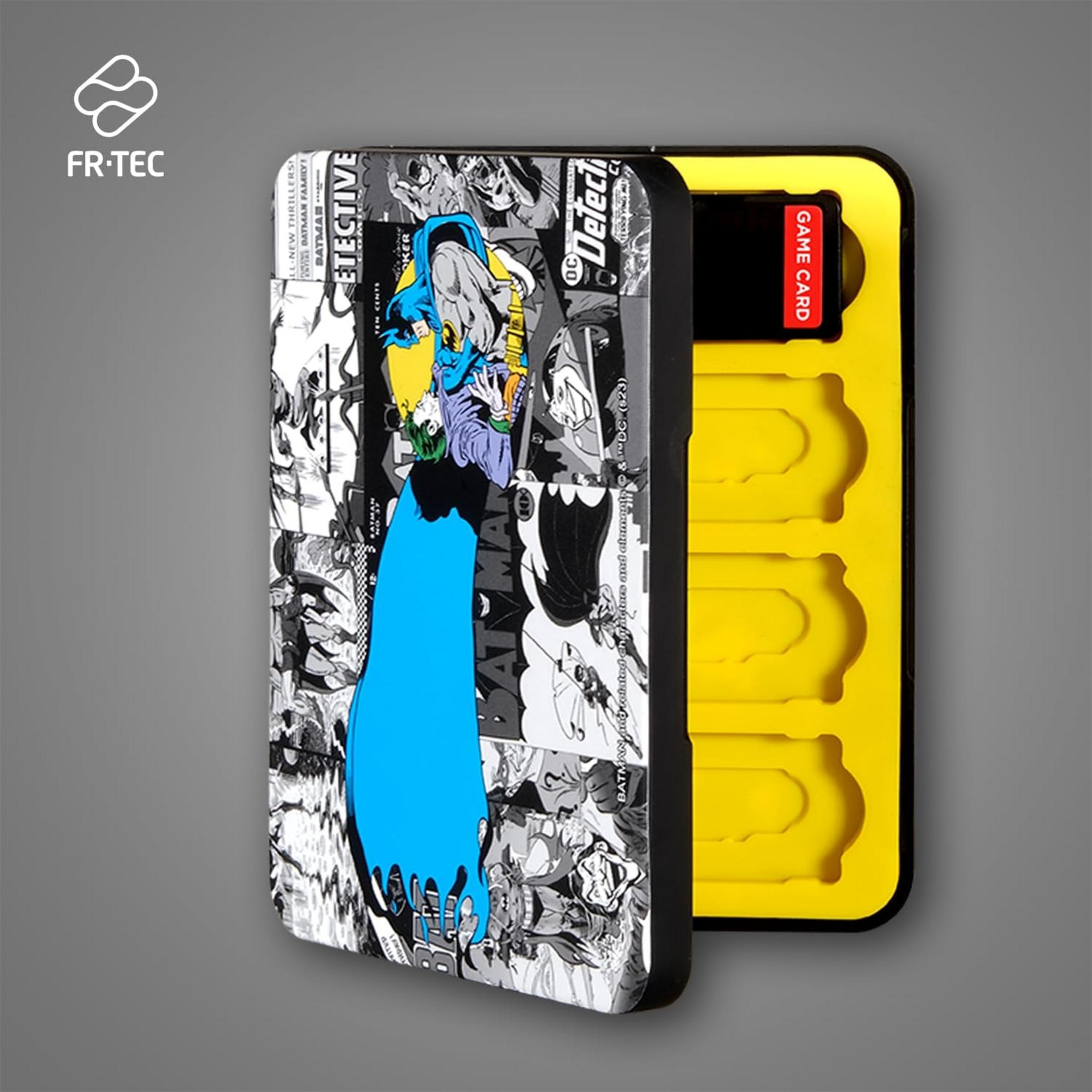 Custodia FR-TEC con design a fumetti di Batman e inserto giallo.