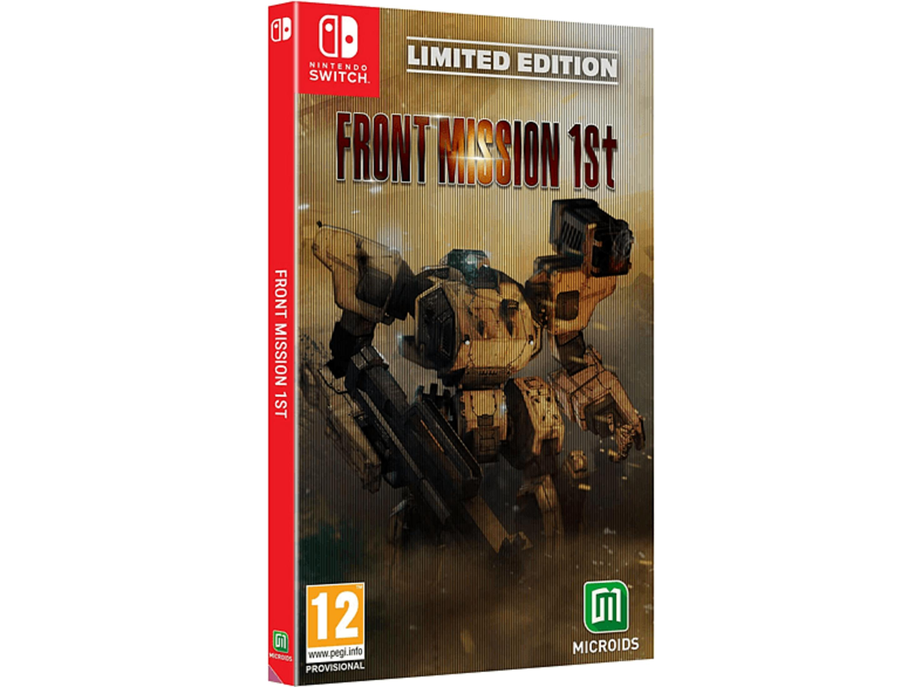 Copertina gioco Nintendo Switch: Front Mission 1st Limited Edition con mech.