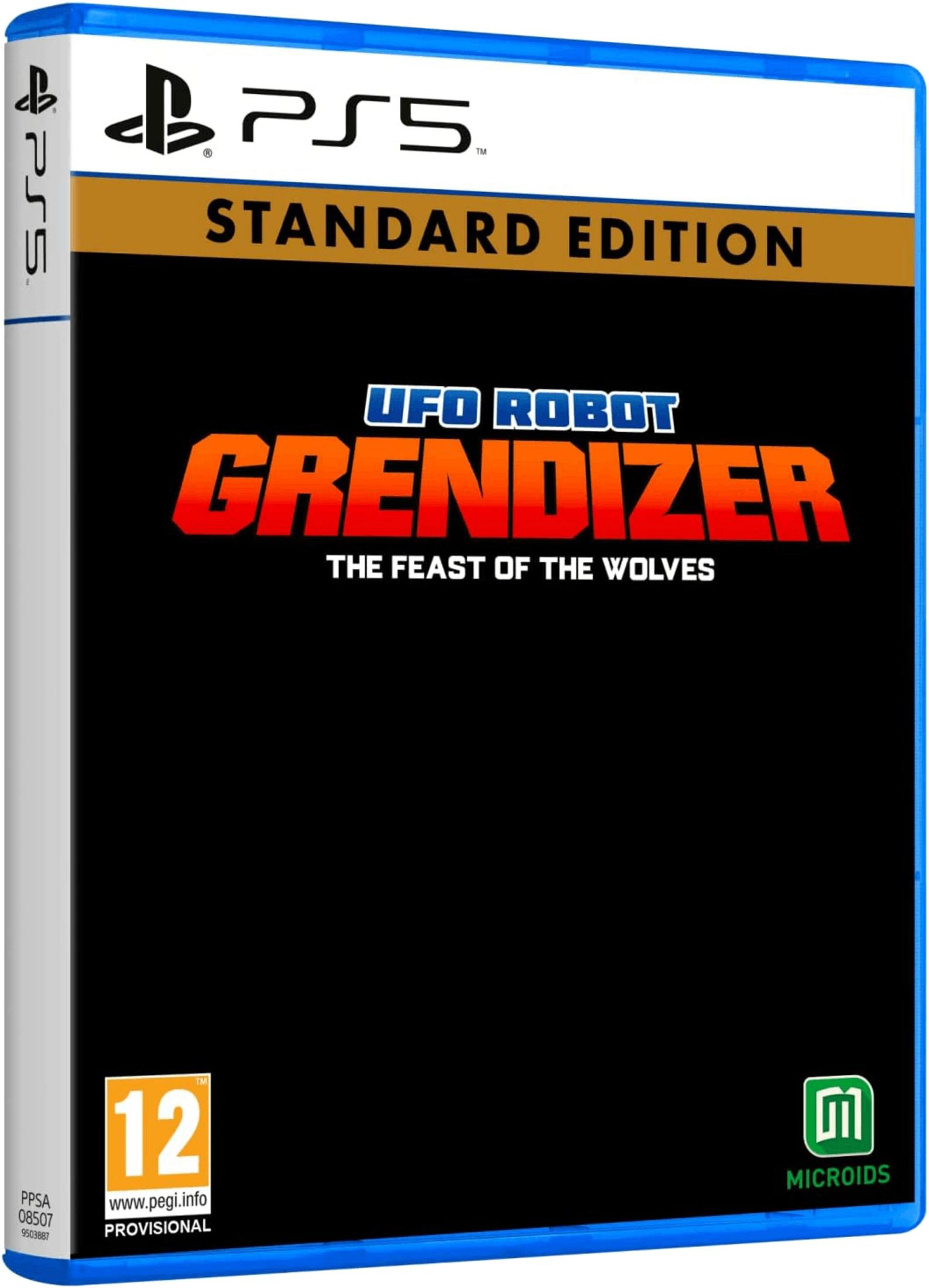 Custodia gioco PS5: UFO Robot Grendizer, Edizione Standard, PEGI 12