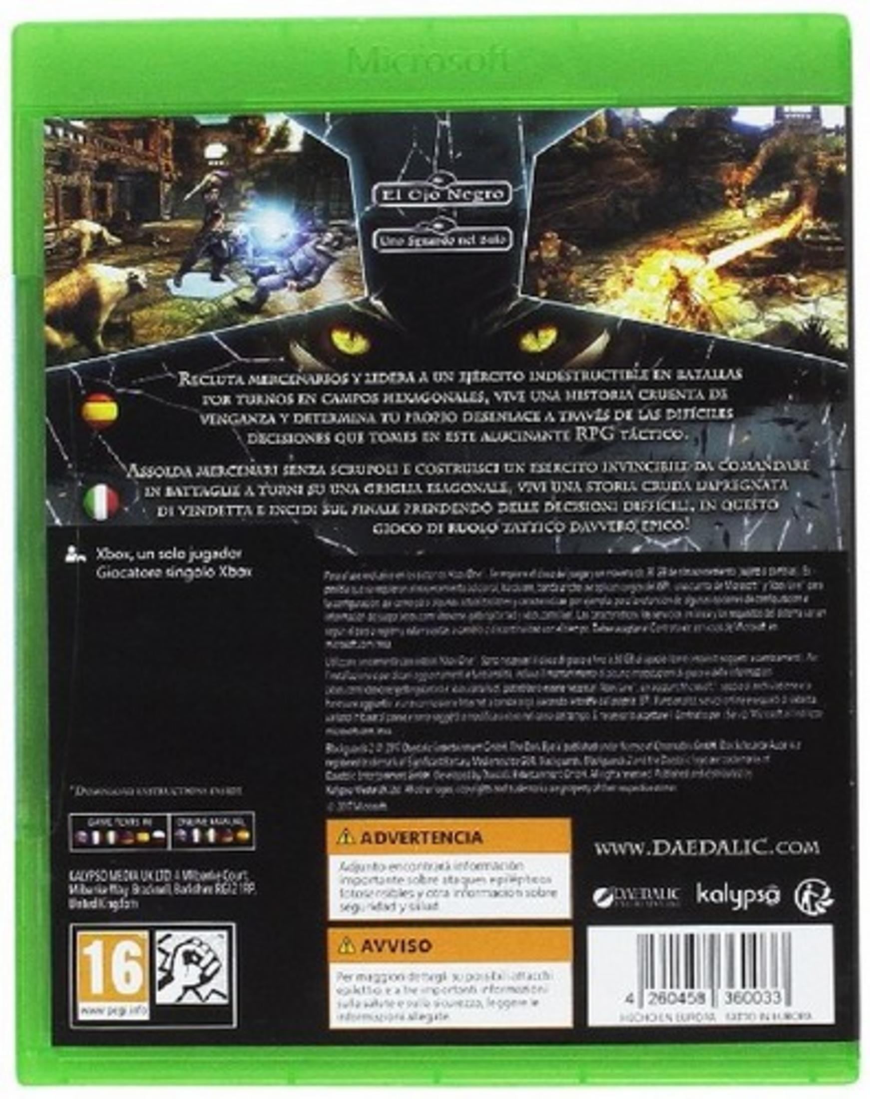 Gioco Xbox con combattenti su griglia esagonale a turni e un tema dark fantasy.
