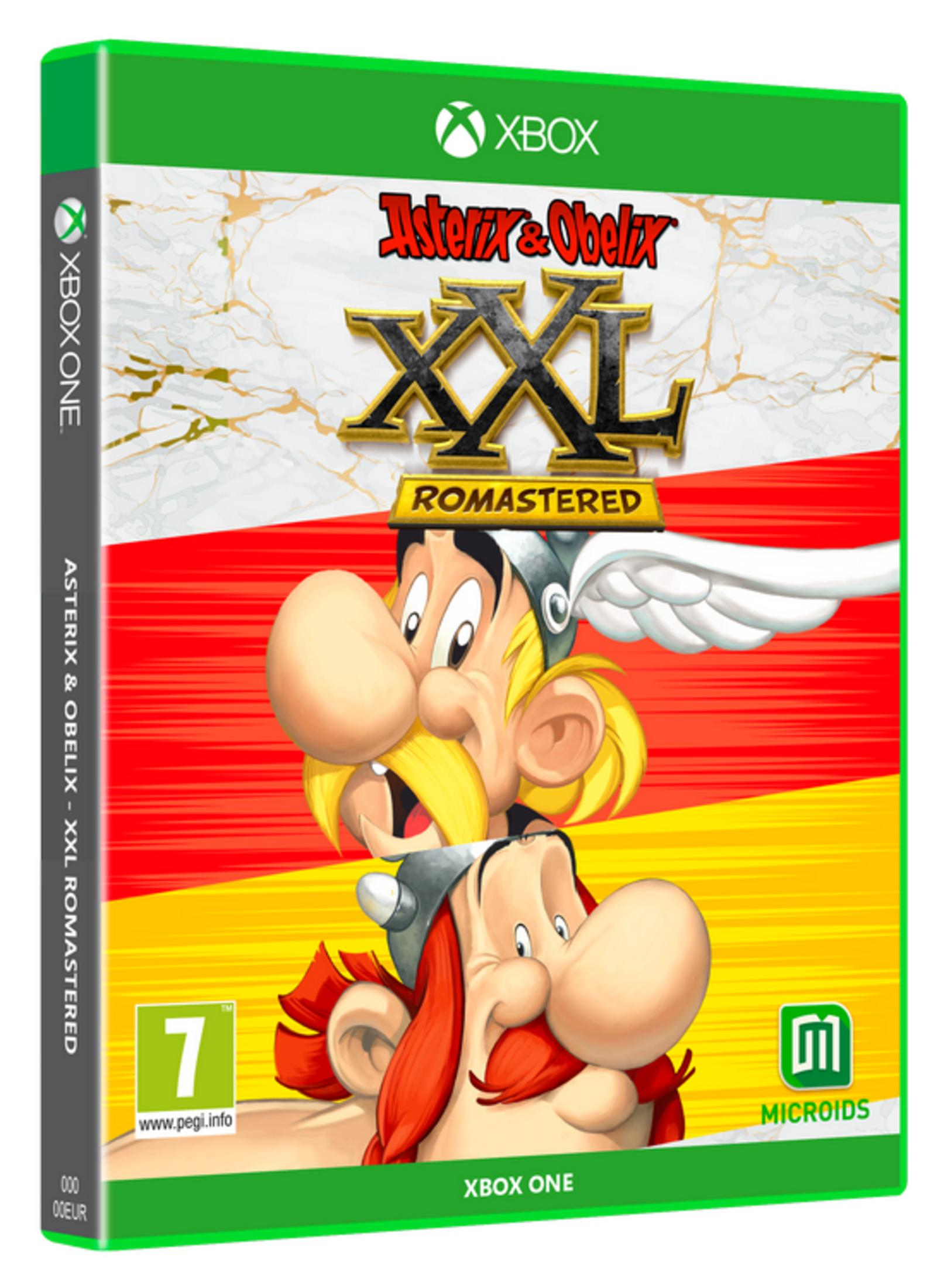 Custodia gioco Xbox Asterix & Obelix XXL Remastered, PEGI 7.