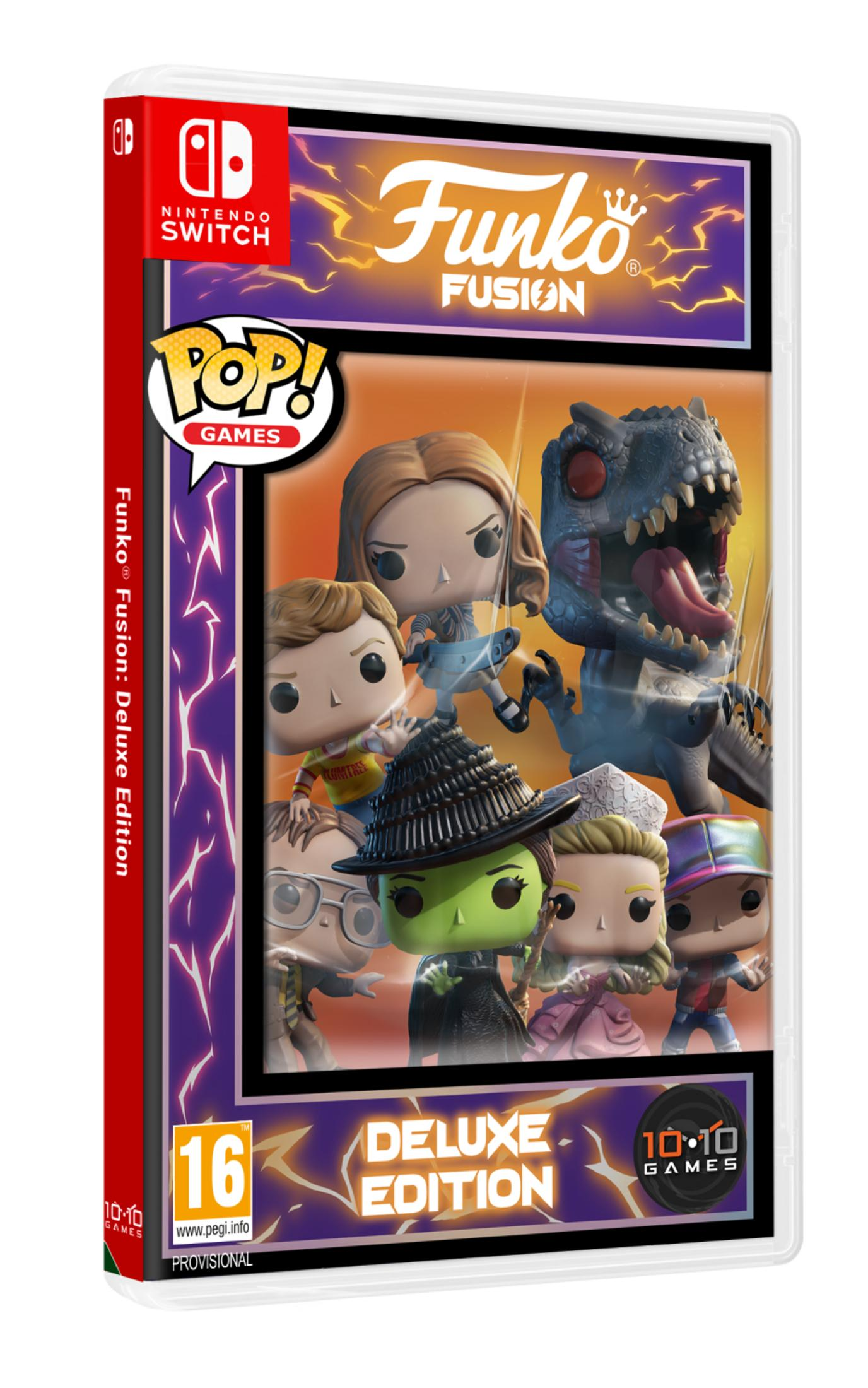 Gra Nintendo Switch "Funko Fusion Deluxe Edition" z figurkami Pop!.