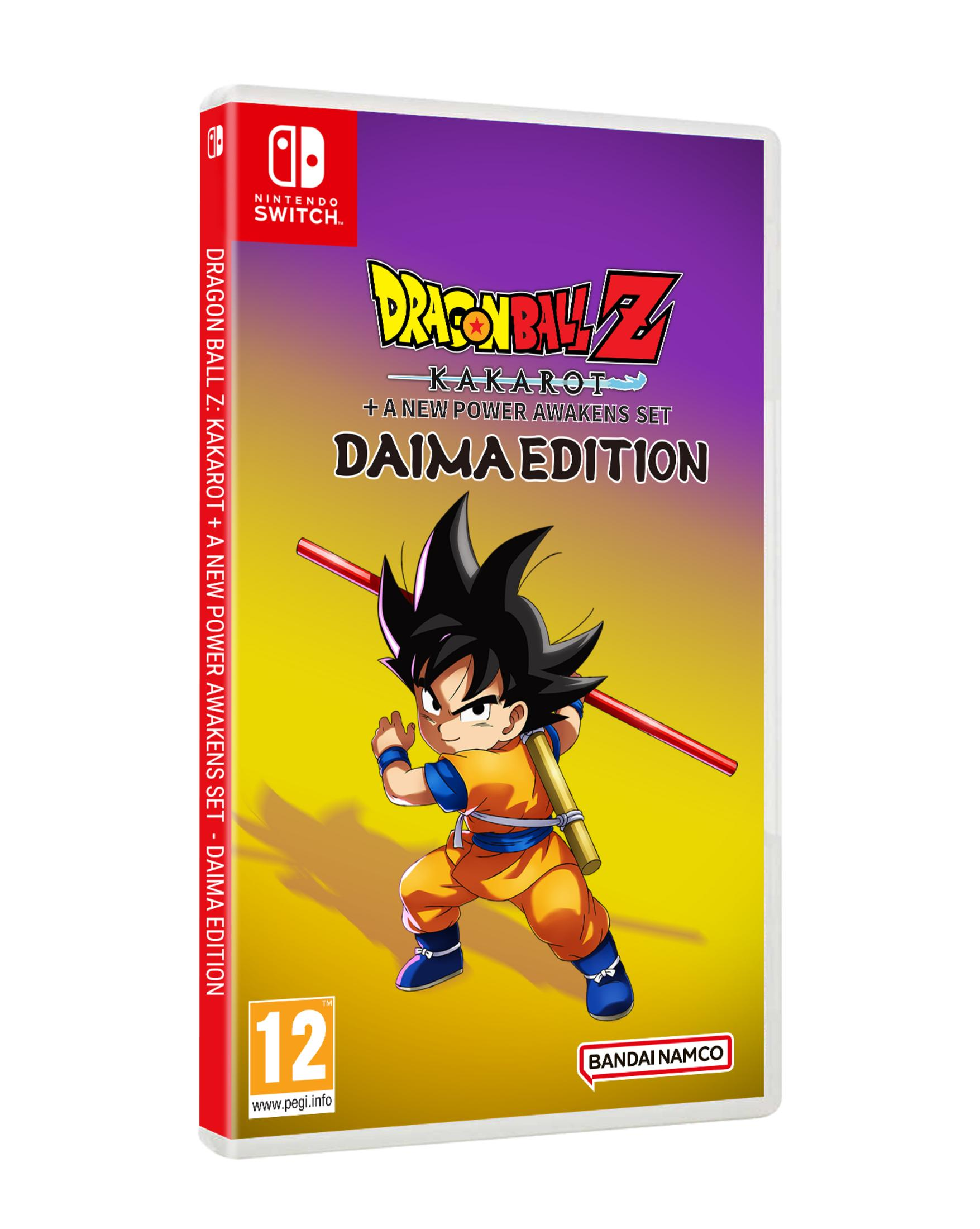 Dragon Ball Z: Kakarot Daima Edition per Nintendo Switch con Goku.