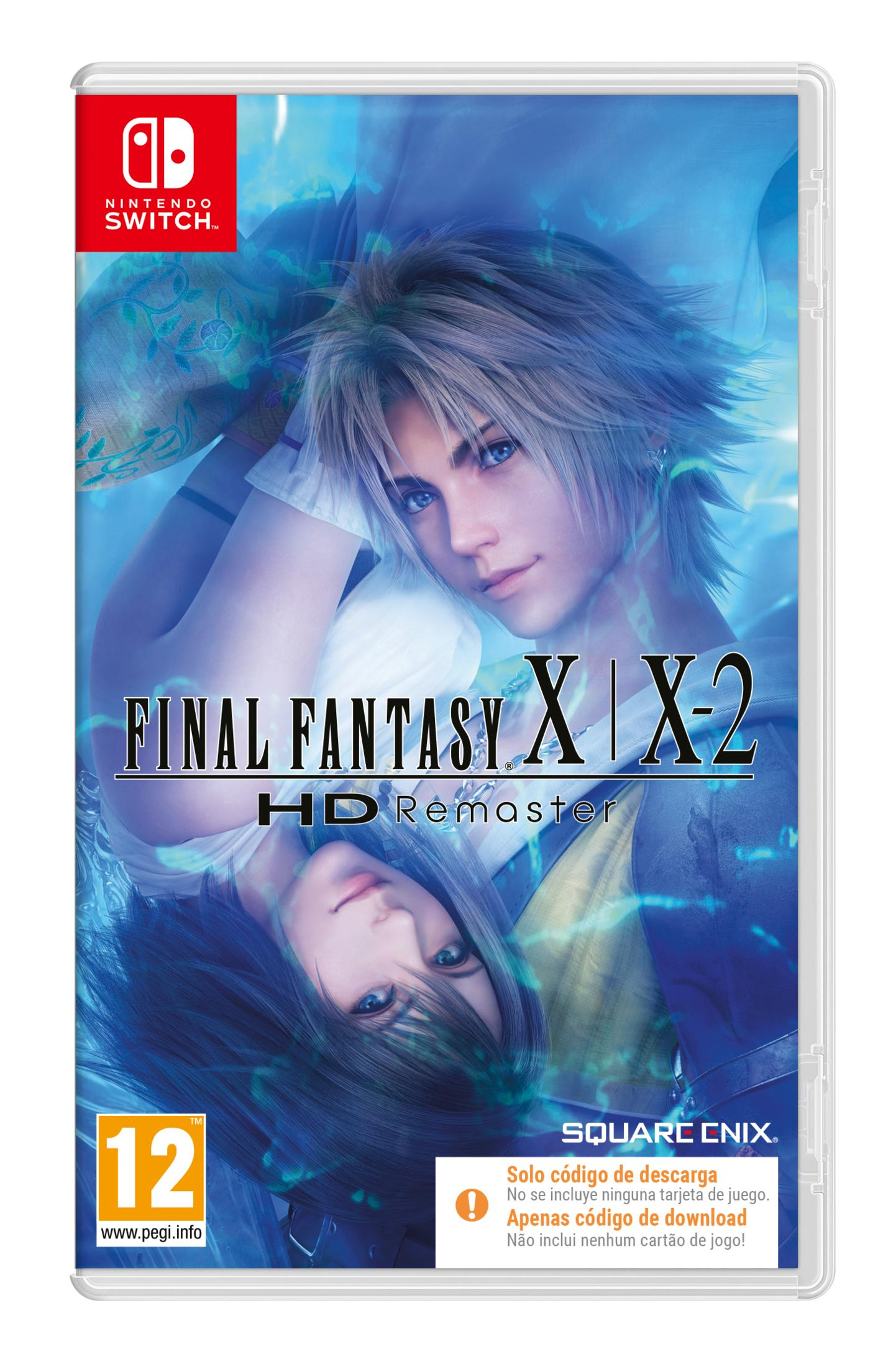 Juego Nintendo Switch | SWITCH FINAL FANTASY X/X2 - CODE IN A BOX