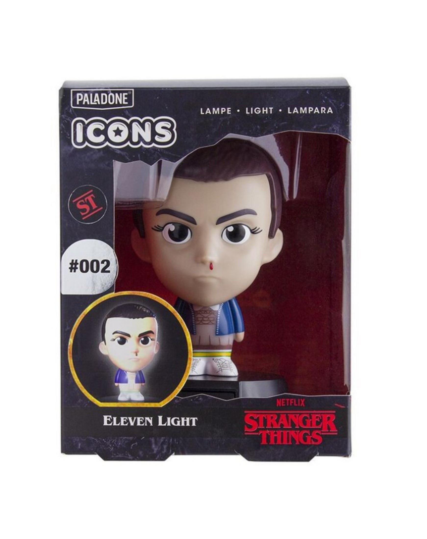 Una figura de Paladone ICONS de Stranger Things de Eleven, artículo #002.