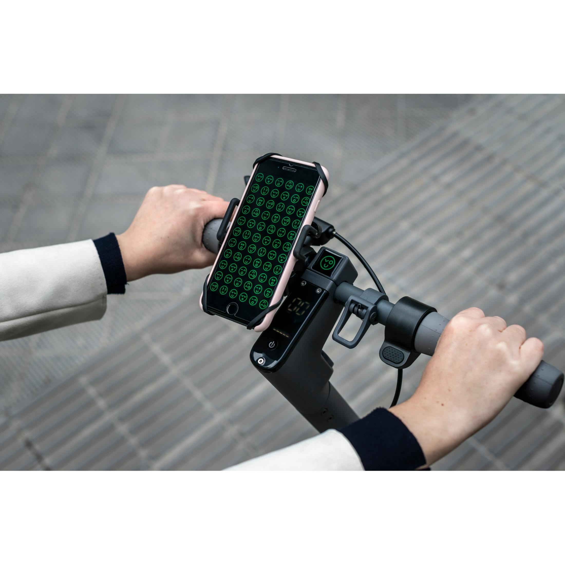 Soporte móvil  - SOPORTE SMARTPHONE Youin, Negro