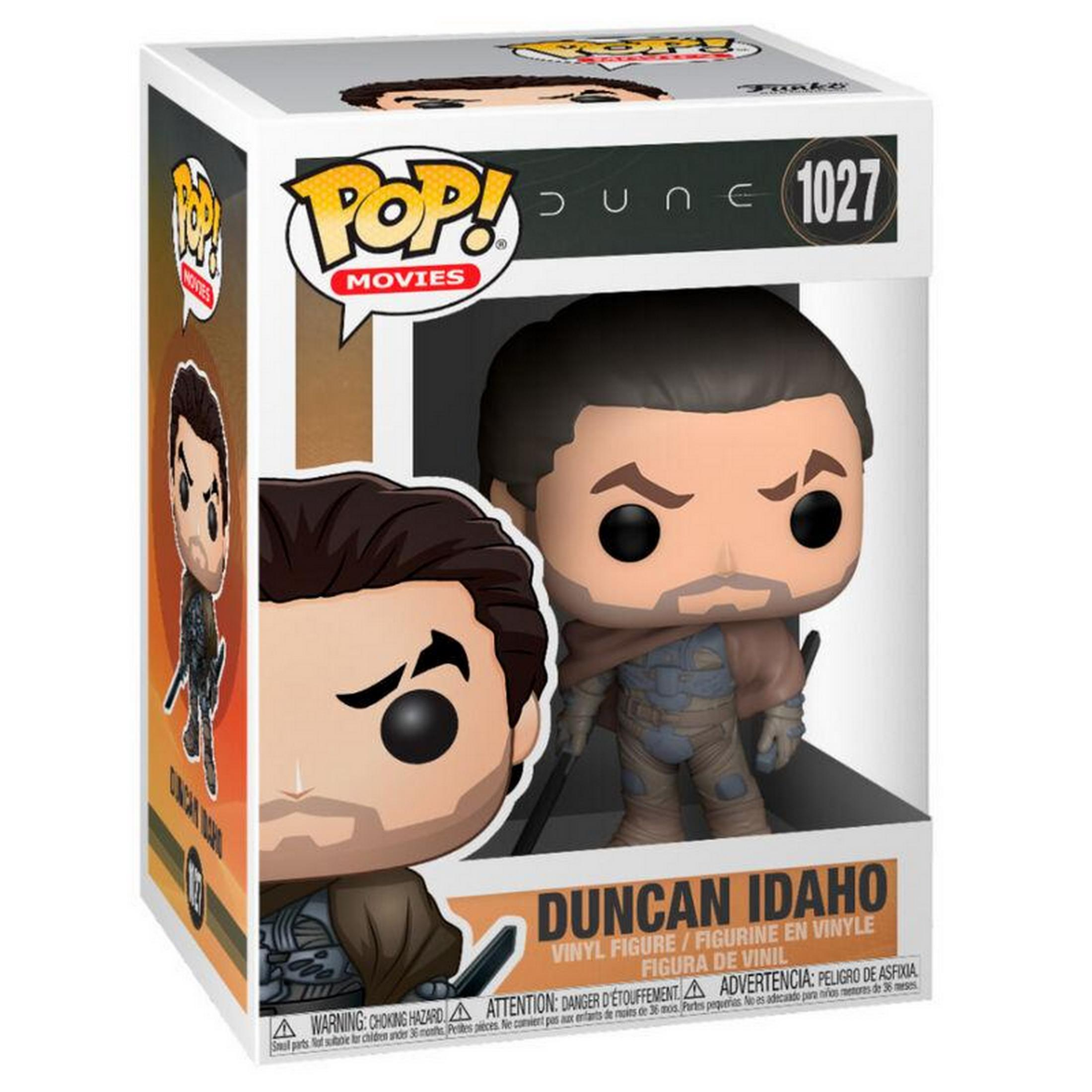 Figura Funko Pop! de vinilo de Duncan Idaho de Dune, n.º 1027, en caja.